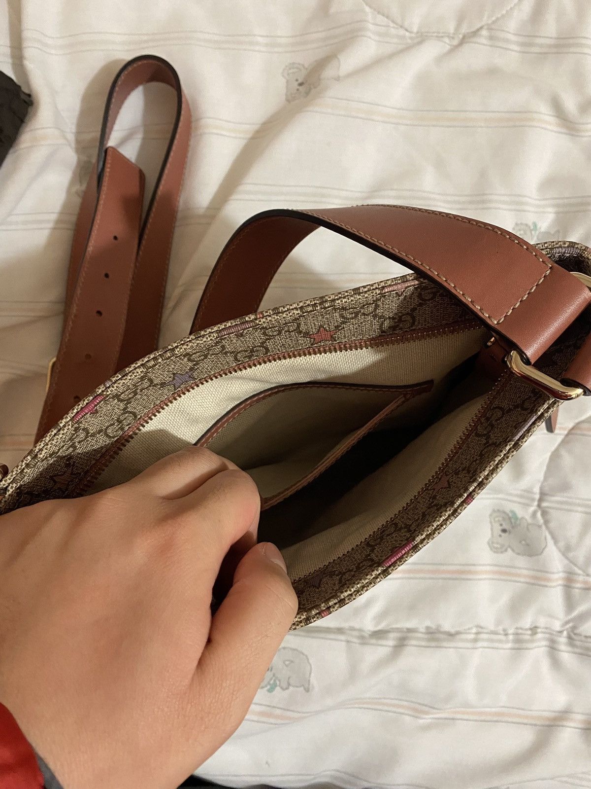Gucci Gucci Messenger Bag VINTAGE Size ONE SIZE - 6 Thumbnail