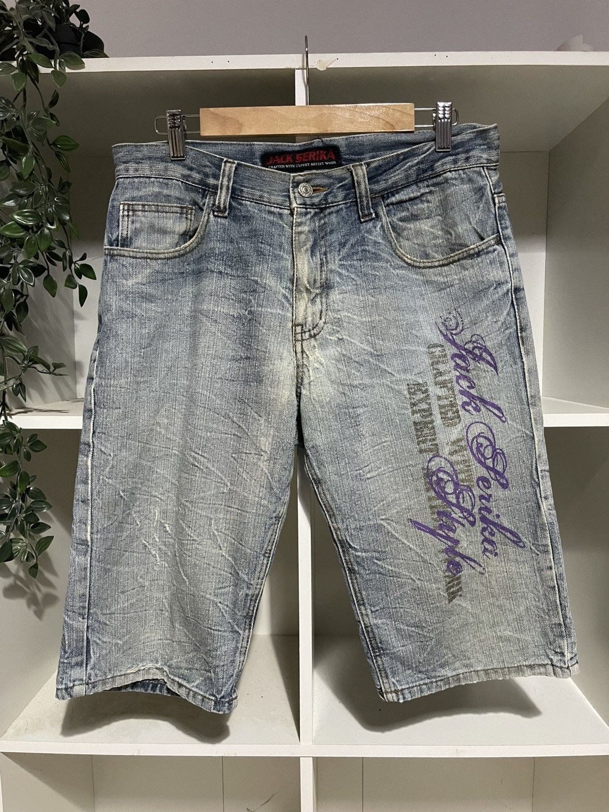 Japanese Brand Jack Serika Shorts Denim Size US 32 / EU 48 - 3 Thumbnail