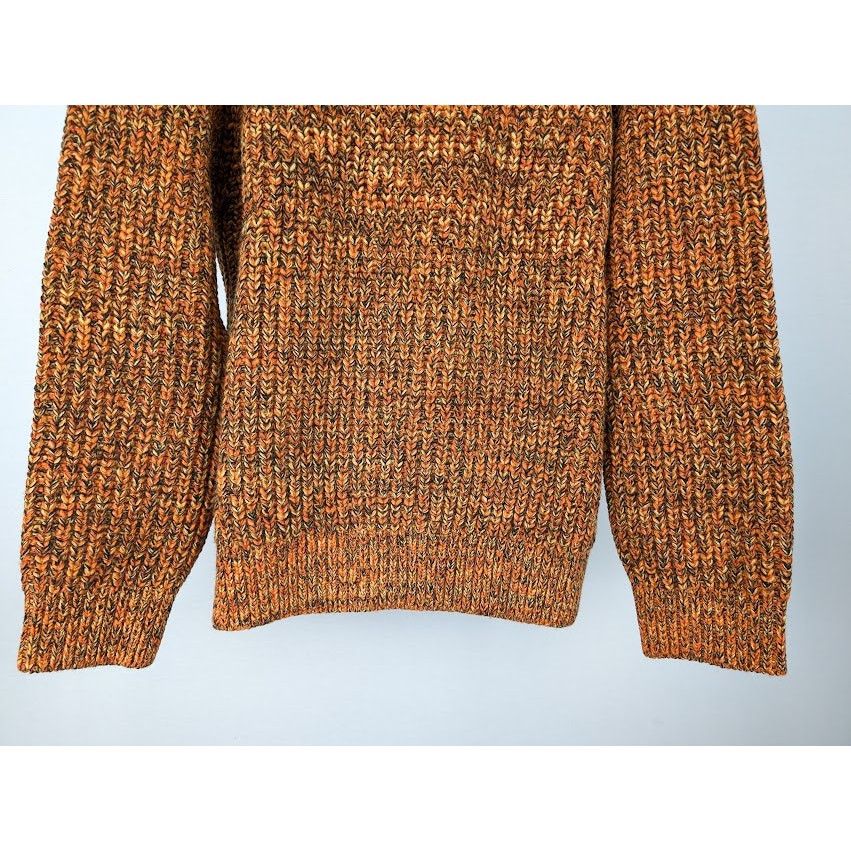 Burberry o1rshd1 Embroidered Logo Sweater in Bright Orange Size US M / EU 48-50 / 2 - 6 Thumbnail