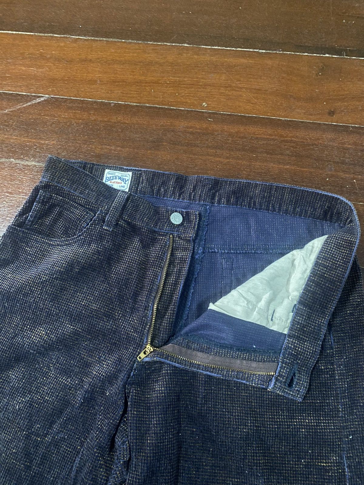 Japanese Brand Rare Made In Japan Blue Way valvet brown Size US 34 / EU 50 - 9 Thumbnail