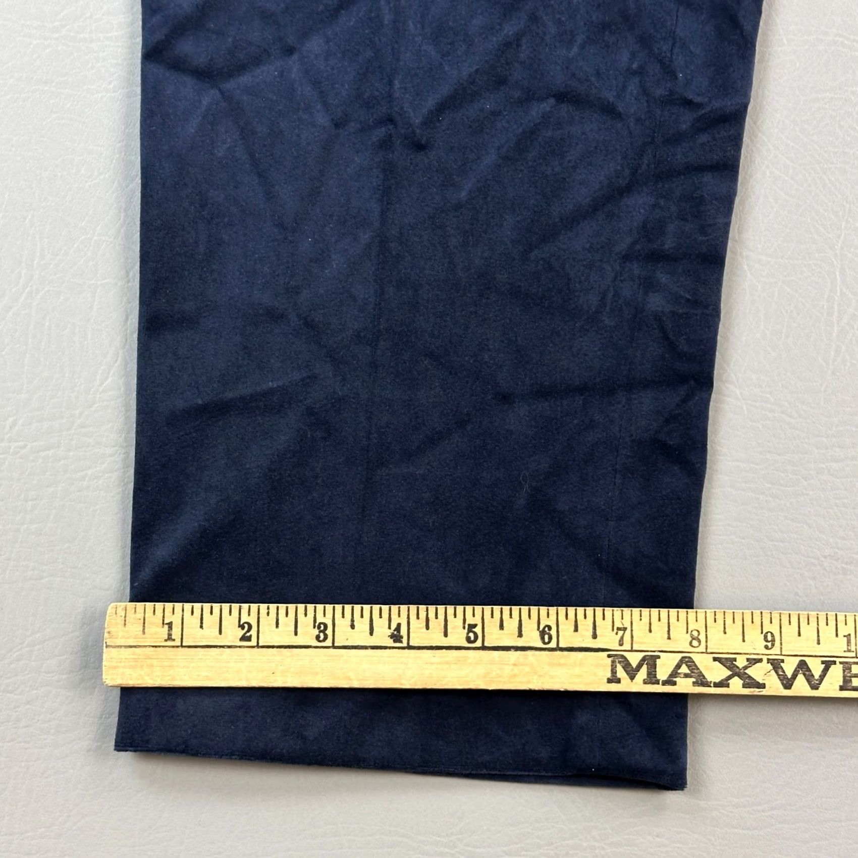 Express Express Pants Mens 40x32 40x31 Navy Velvet Tuxedo Stripe Slim Dress Formal NWT Mens Pants Slim Navy Velvet Tuxedo Stripe Solid 40x31 40x32 Size 40R - 4 Thumbnail