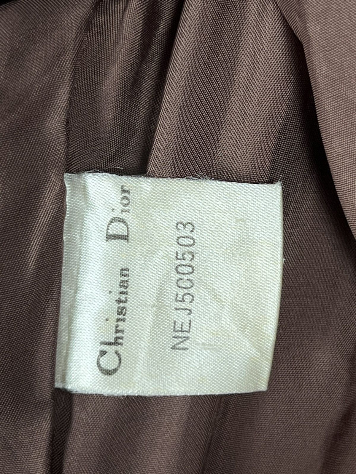 Dior 90s Vintage Christian Dior Coat Size L / US 10 / IT 46 - 7 Thumbnail