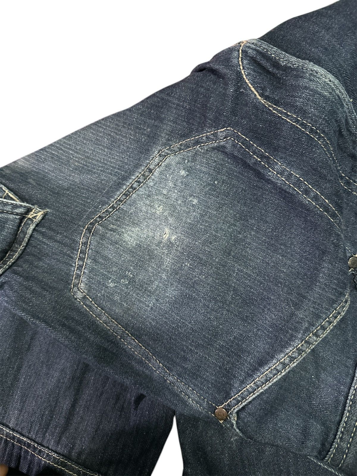 Japanese Brand Evenriver Multipocket Distress Denim . Size US 32 / EU 48 - 8 Thumbnail