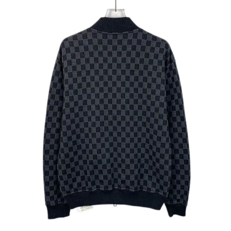 Louis Vuitton Louis Vuitton Dark grey checkerboard full-print cotton sta Size US XS / EU 42 / 0 - 2 Thumbnail