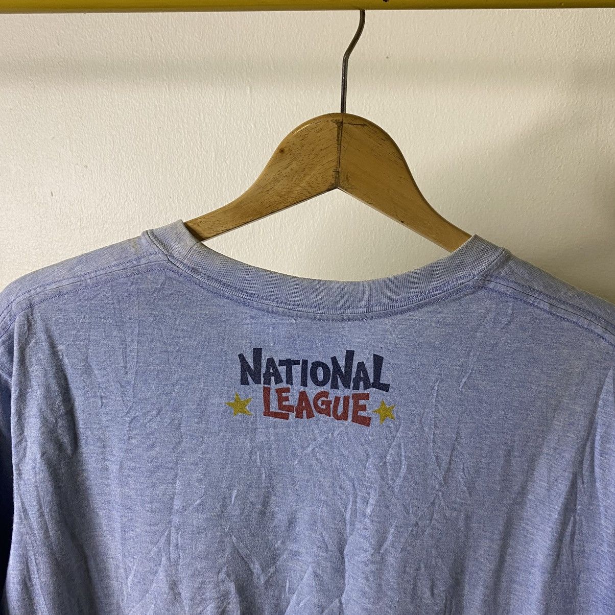 Vintage Y2K National League MLB All Teams Baseball T Shirt Size US L / EU 52-54 / 3 - 10 Thumbnail