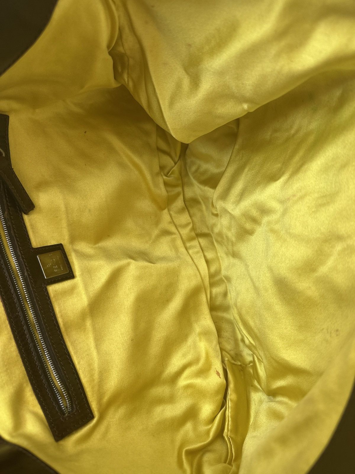 Fendi Zucca Canvas Flower Tote