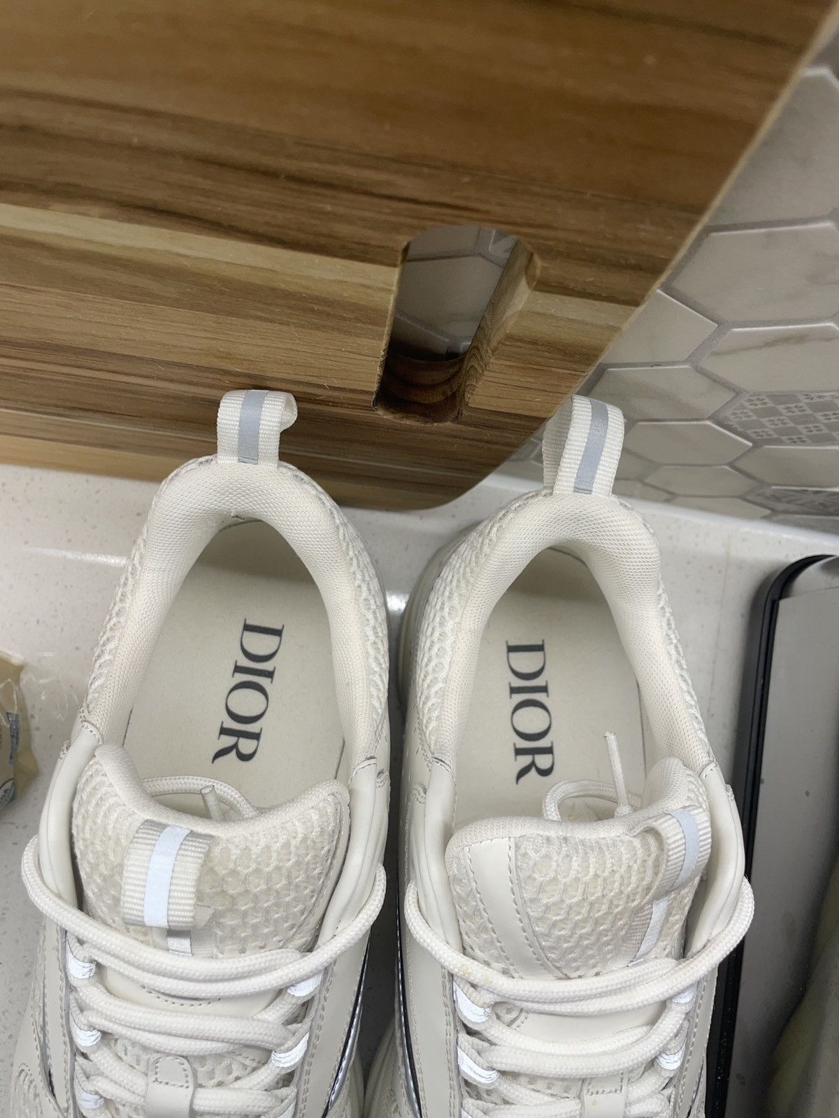 Dior Dior b22 white grey Size US 9 / EU 42 - 7 Thumbnail