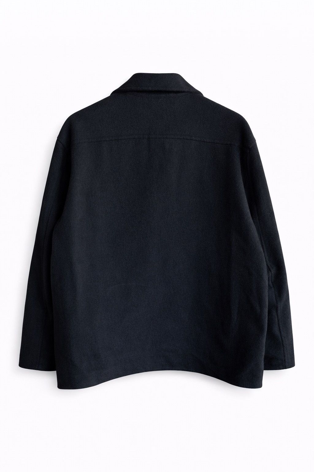 Uniqlo Uniqlo X Jil Sander Black Wool Blend Short Coat – Minimalist Size M / US 6-8 / IT 42-44 - 2 Thumbnail