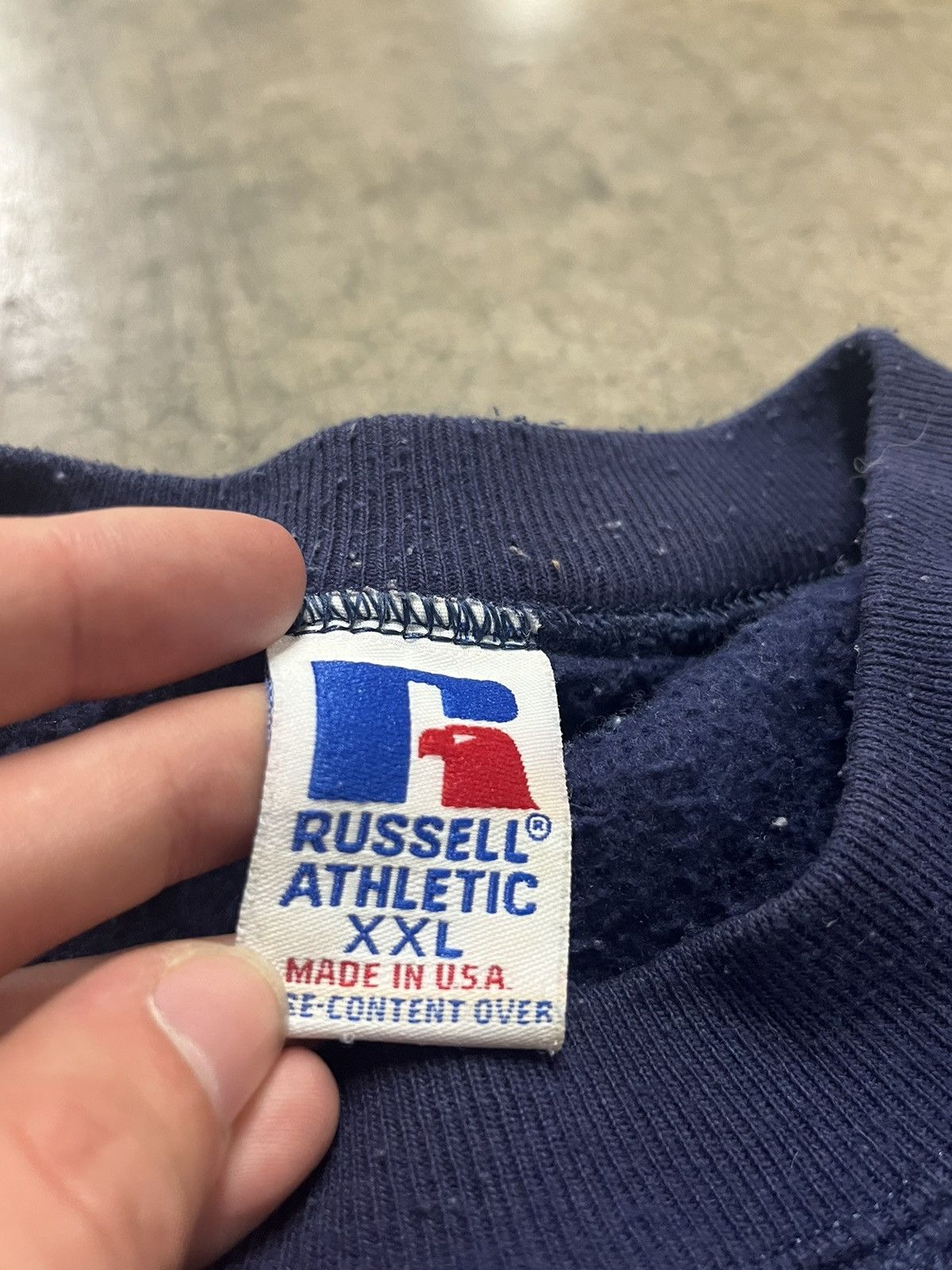 Russell Athletic × Vintage Penn state vintage russell athletic made in USA crew boxy Size US XXL / EU 58 / 5 - 7 Thumbnail