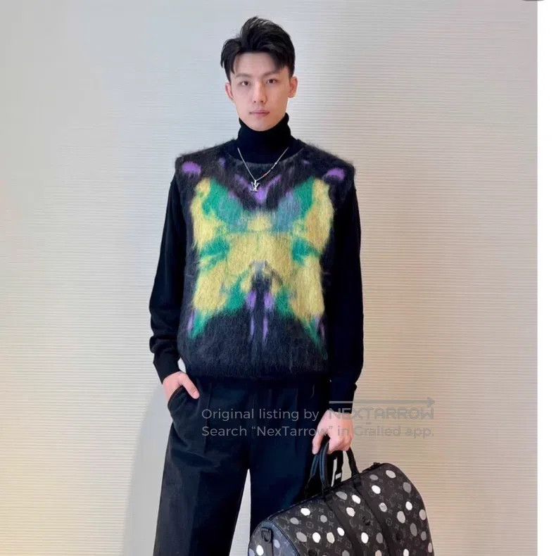 Louis Vuitton Louis Vuitton Butterfly Vest Size US XXL / EU 58 / 5 - 8 Thumbnail