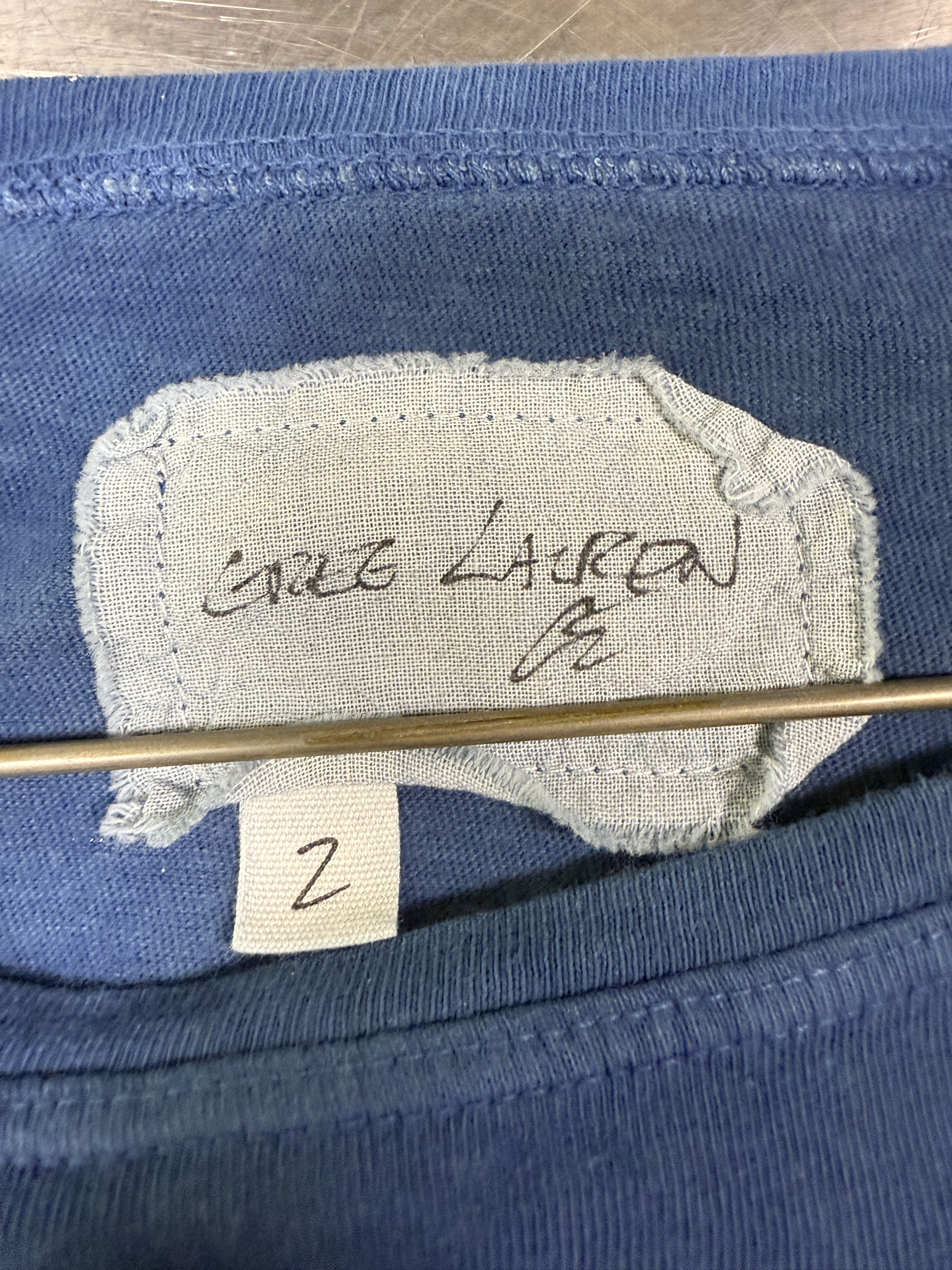 Greg Lauren Greg Lauren Indigo GL Tee Size US M / EU 48-50 / 2 - 6 Thumbnail