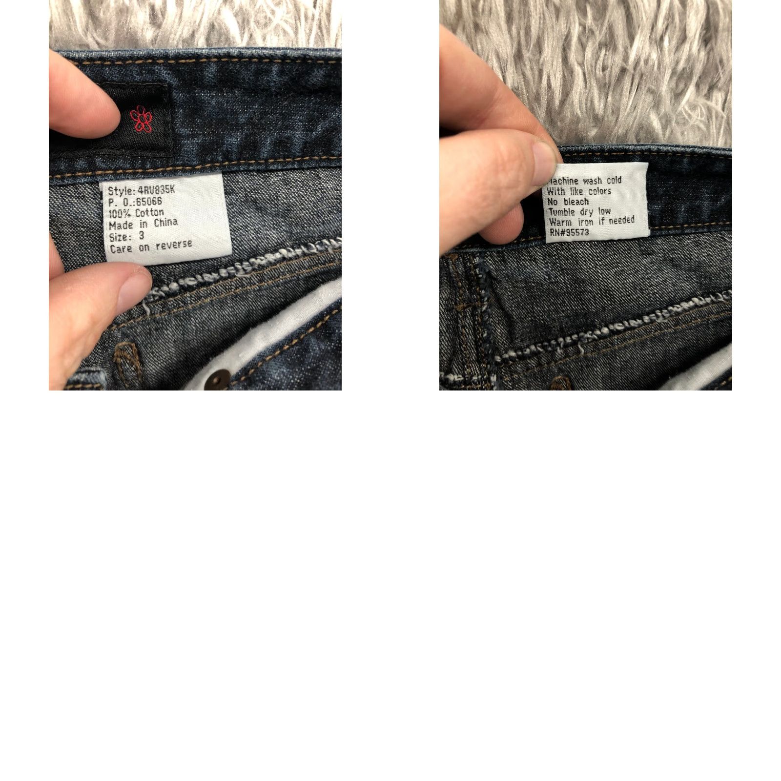 Denime Mudd Skirt Juniors' Size 3 Blue Denim Dark Wash Knee Length Mini Skirt Jeans - Pockets, Zipper, Machine Washable, Solid Blu e Denim (Barbie Character) Size 26" / US 2 / IT 38 - 8 Thumbnail