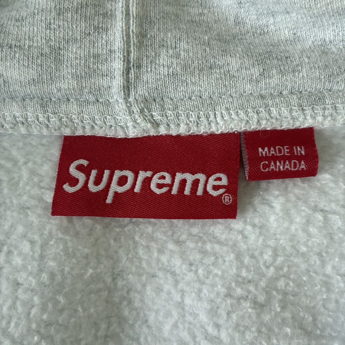 Supreme Supreme Reflective Small Box Zip Up Sweatshirt Size US L / EU 52-54 / 3 - 4 Thumbnail