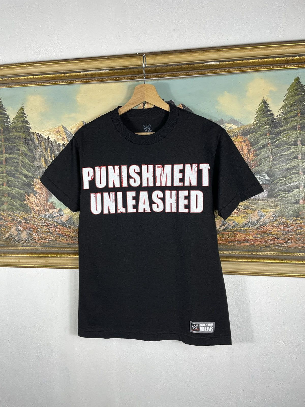 Vintage × WCW/nWo × WWE Black Vintage Retro Y2k 00s Tees T-shirt WWE Size US S / EU 44-46 / 1 - 3 Thumbnail
