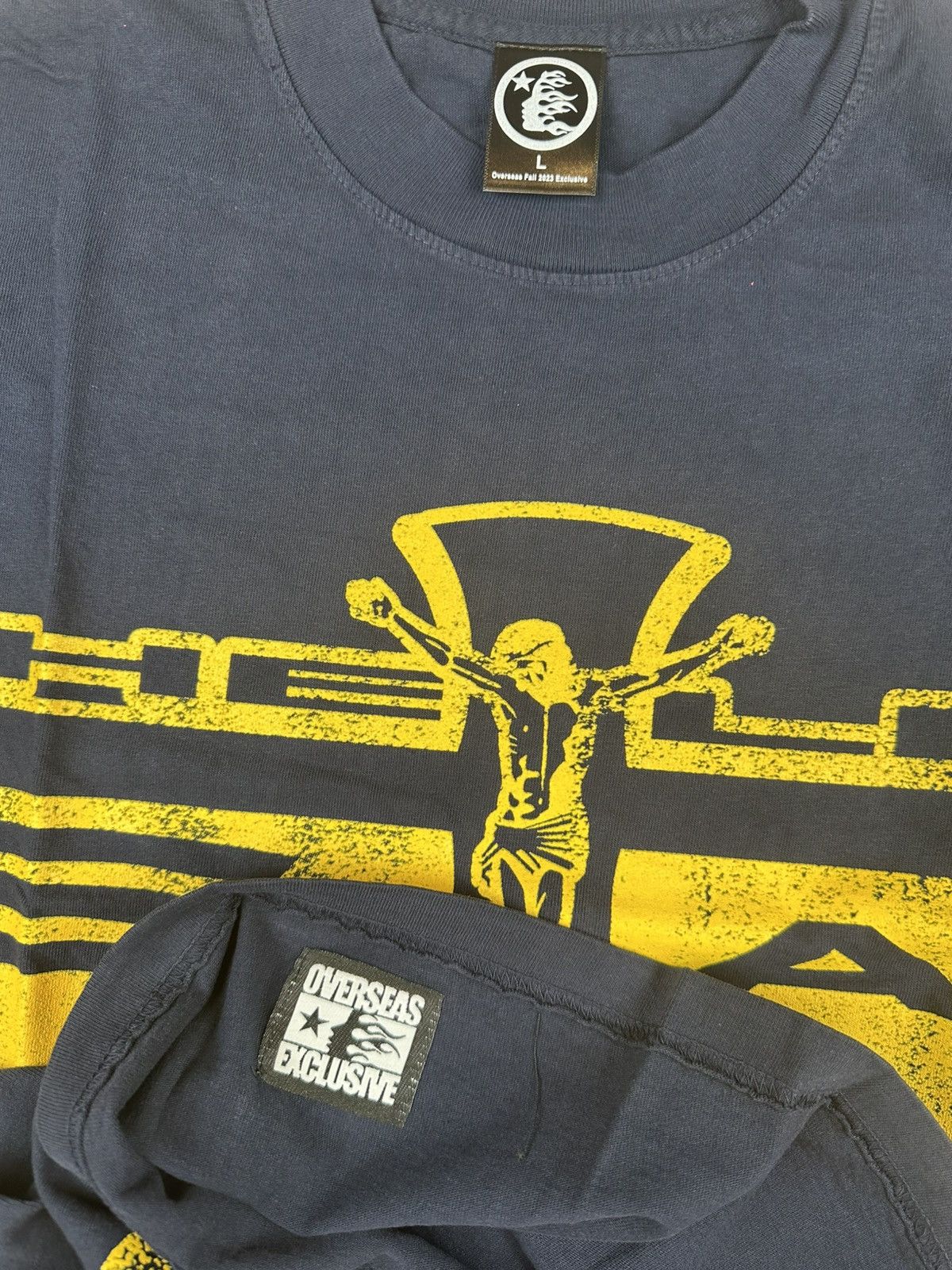 HELLSTAR Hellstar Overseas Collection Jesus T-shirt Size US L / EU 52-54 / 3 - 2 Thumbnail