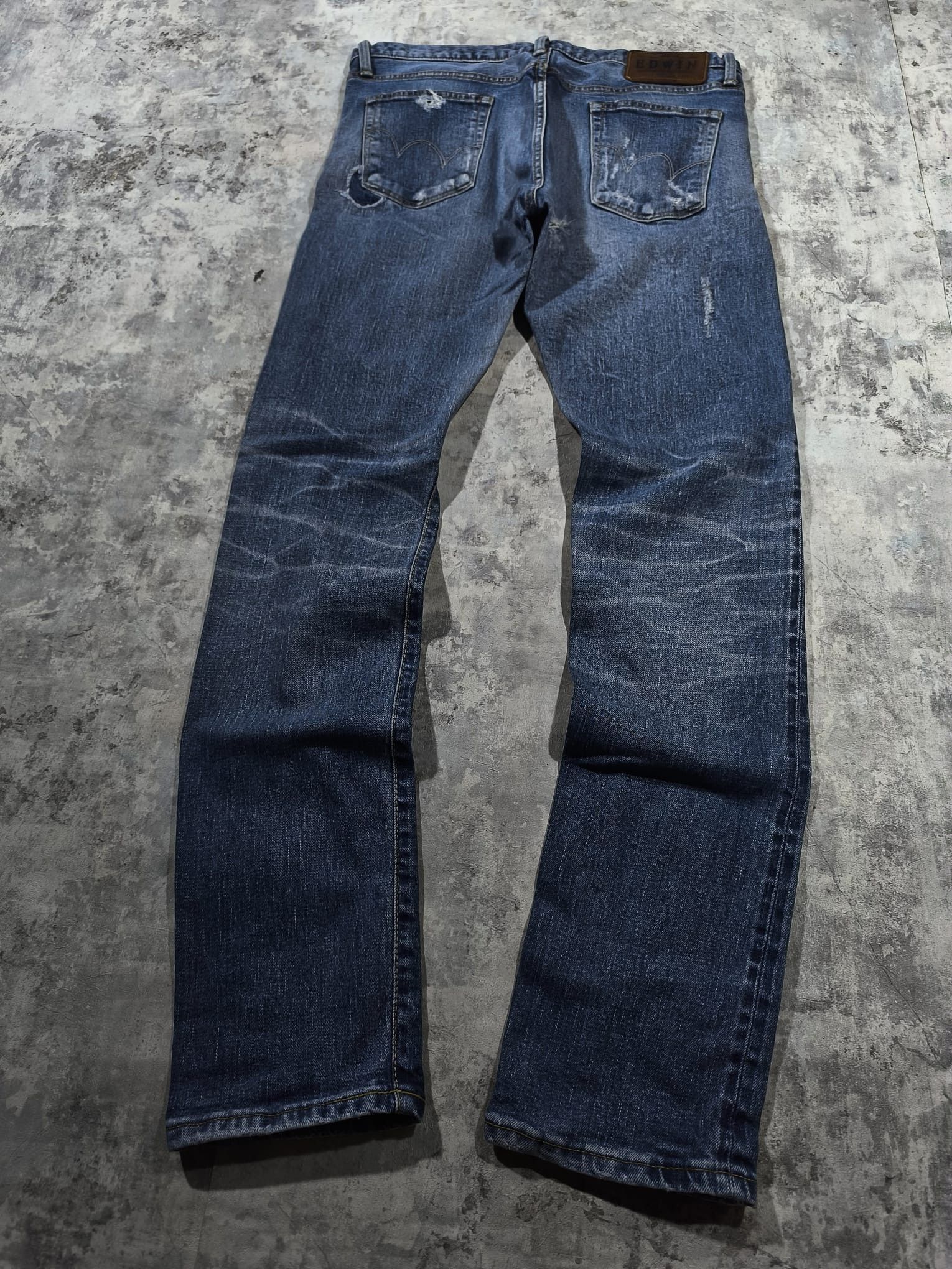 Edwin edwin selvedge japan jeans kapital style stitched repaired Size US 34 / EU 50 - 2 Thumbnail
