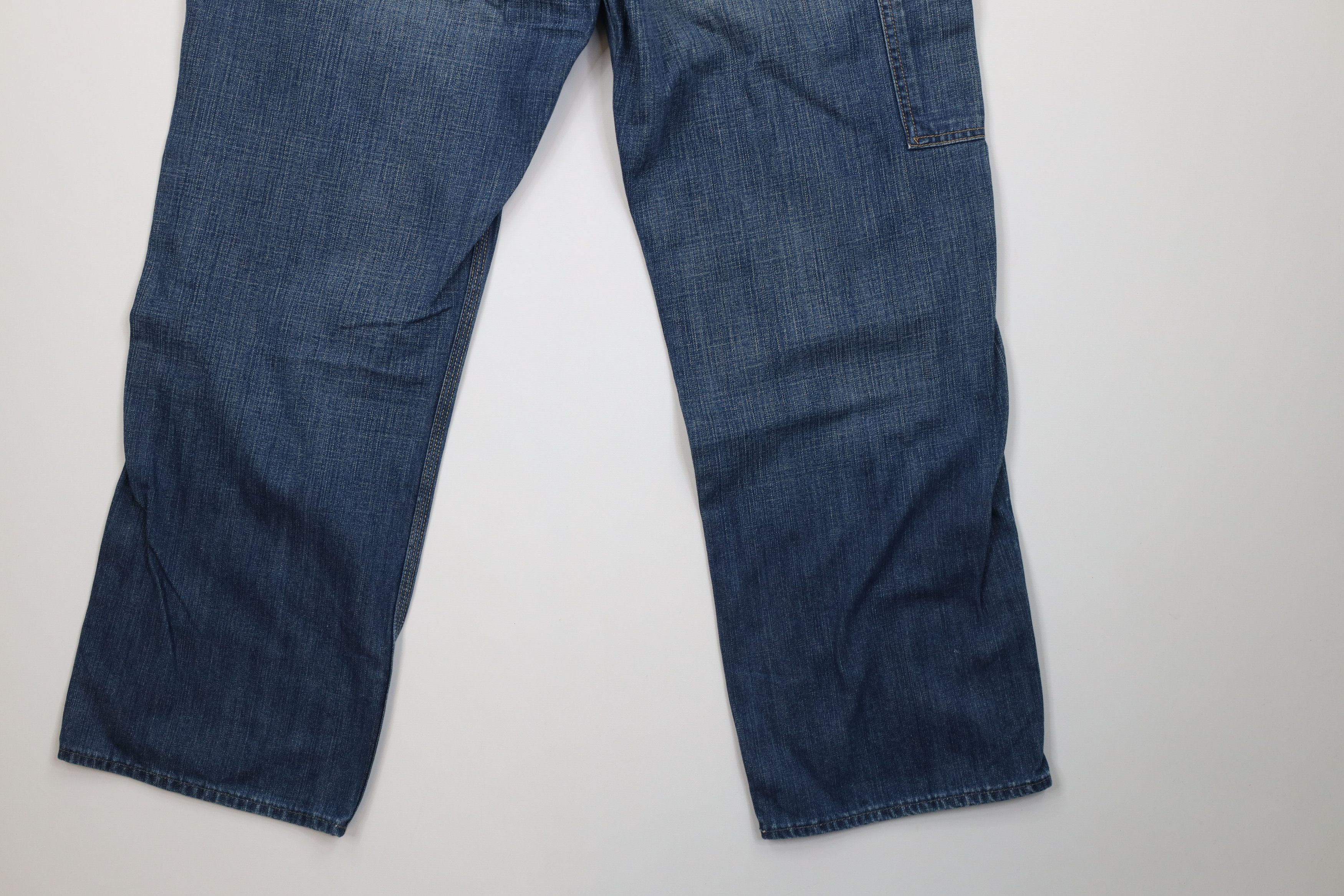 Ralph Lauren Vintage 90s Ralph Lauren Loose Wide Leg Dungaree Denim Jeans Size US 34 / EU 50 - 14 Thumbnail