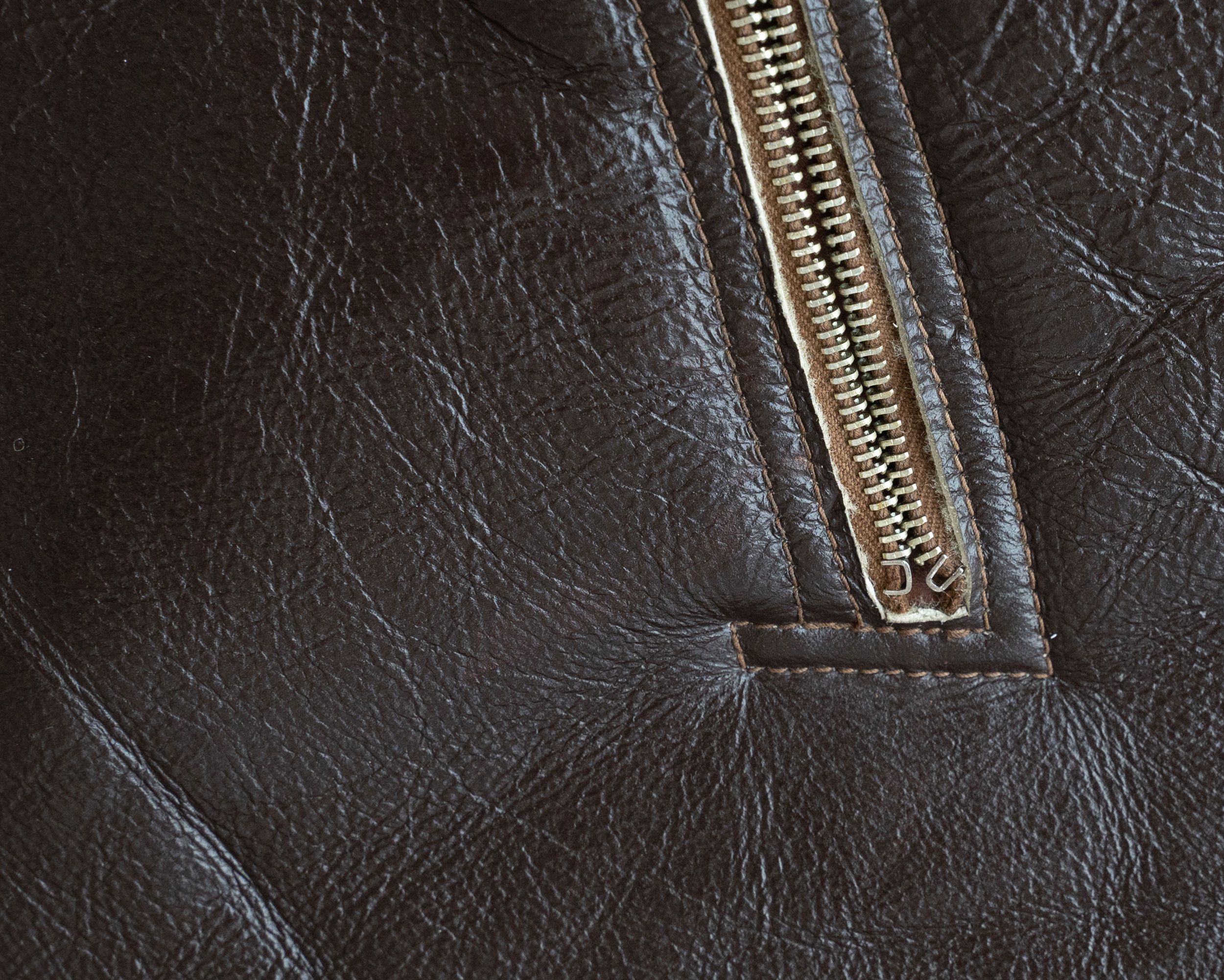 The Real McCoy's Real Mccoys D-1 Shearling Leather Flight Jacket Size US M / EU 48-50 / 2 - 9 Thumbnail