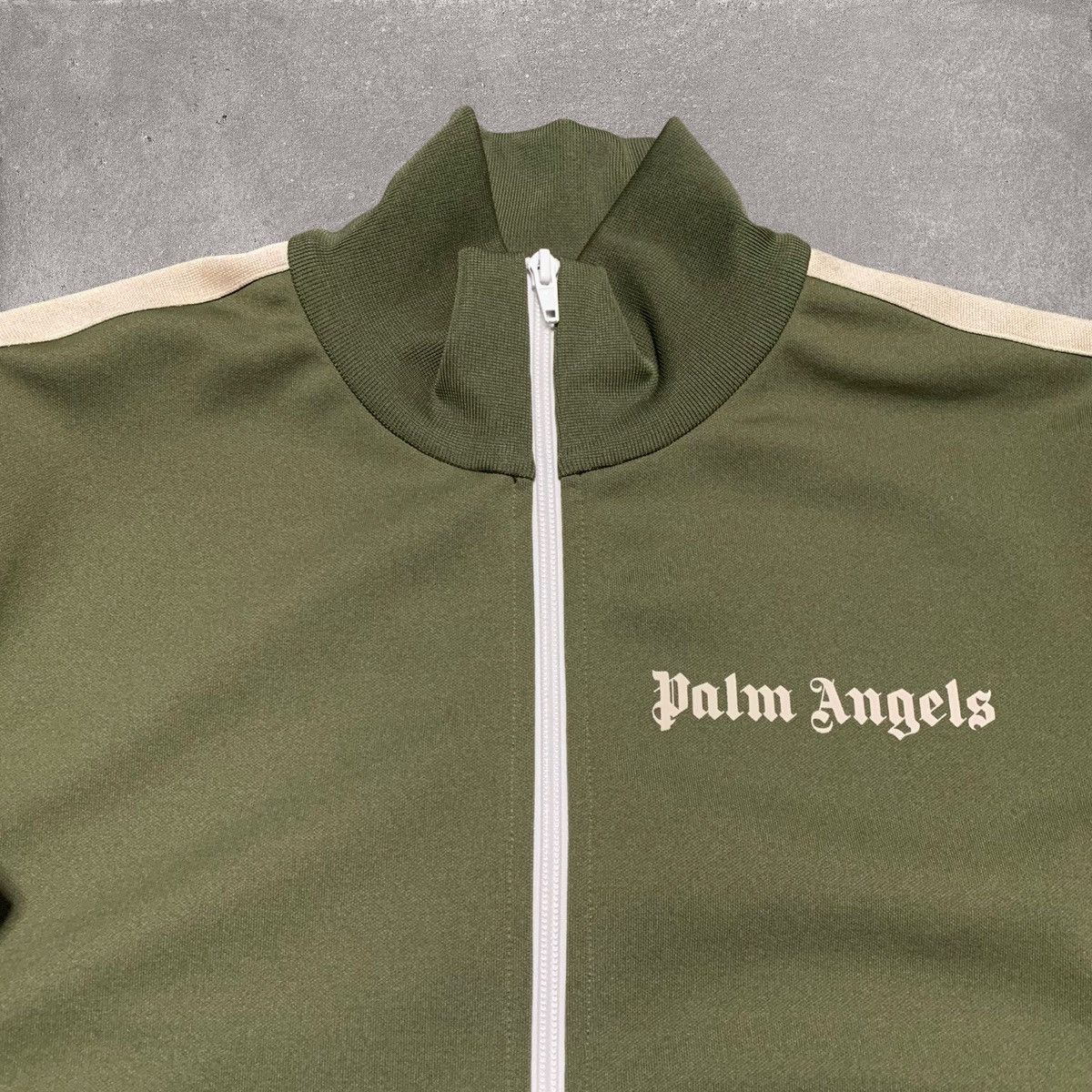 Palm Angels Palm Angels Medium Track Jacket Classic Khaki Green Track Size US M / EU 48-50 / 2 - 3 Thumbnail
