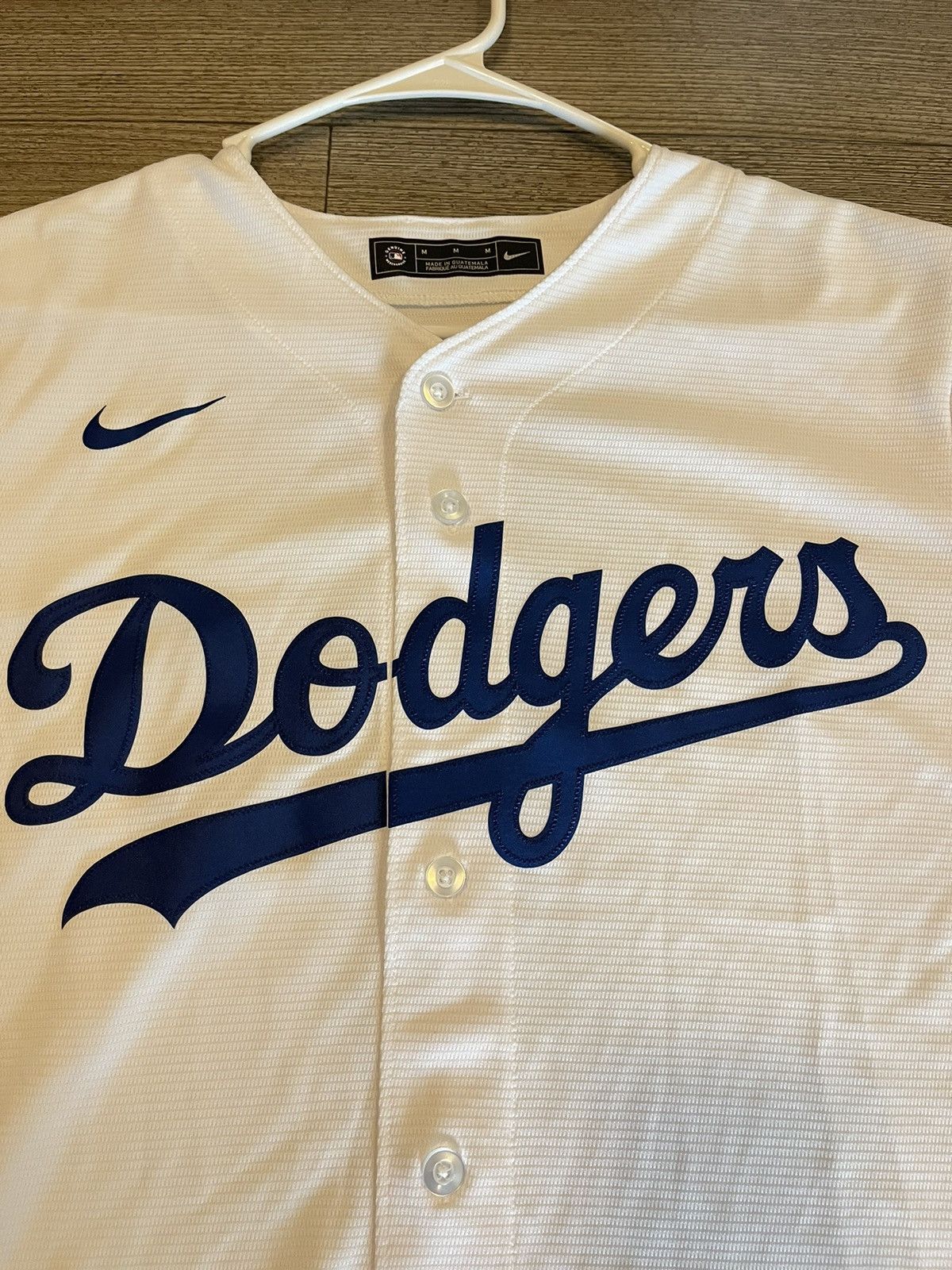 Nike Los Angeles Dodgers Jersey Full Button Size M Worn 1 Time Size US M / EU 48-50 / 2 - 3 Thumbnail