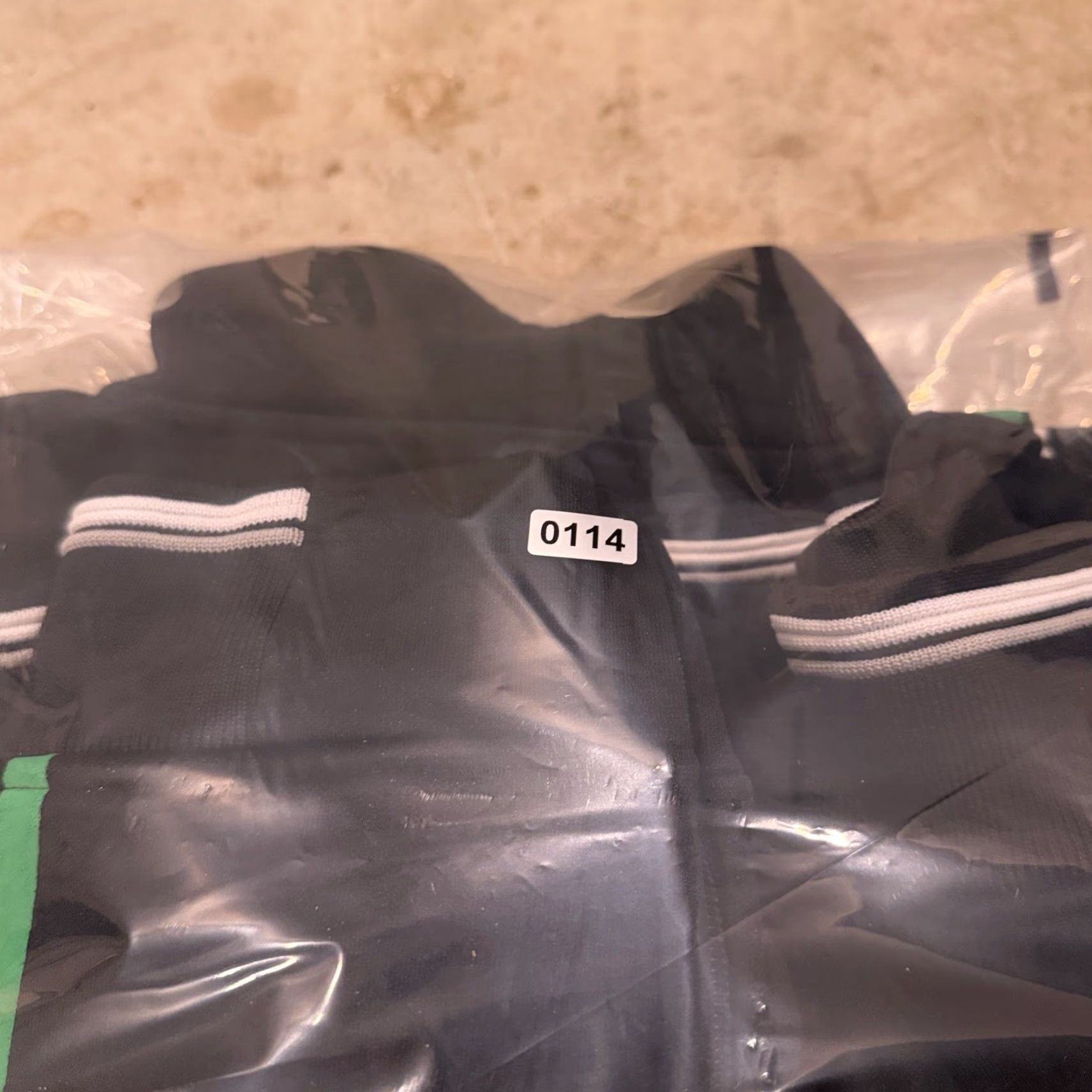 Marcs Marc ECKO UNLTD. LOCK STRIPE Track Jacket Adult Medium Black Striped Mens Size US M / EU 48-50 / 2 - 8 Thumbnail