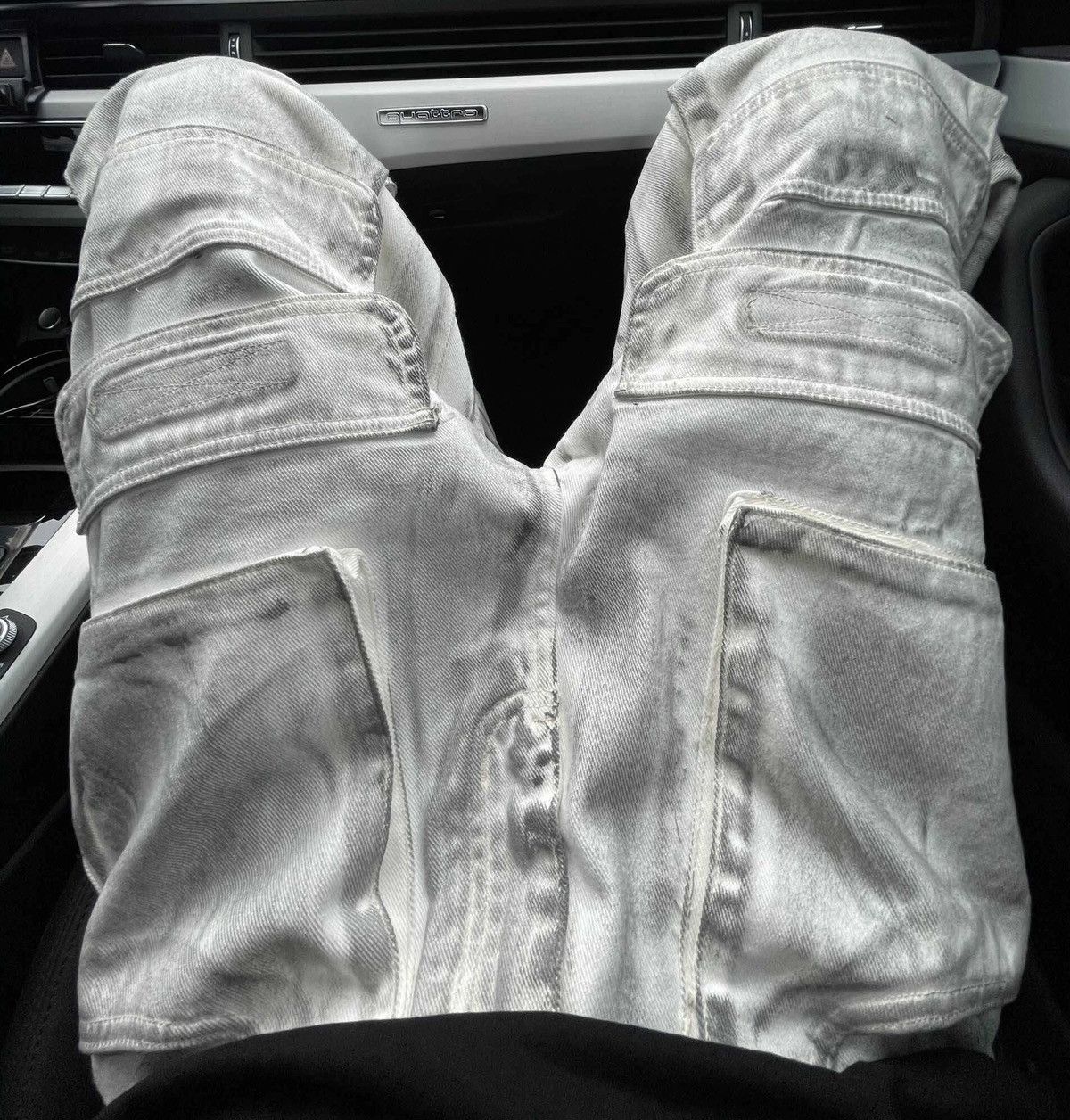 Japanese Brand × Vintage Utility grunge multi pocket faded dirty cargo pants Size US 28 / EU 44 - 7 Thumbnail