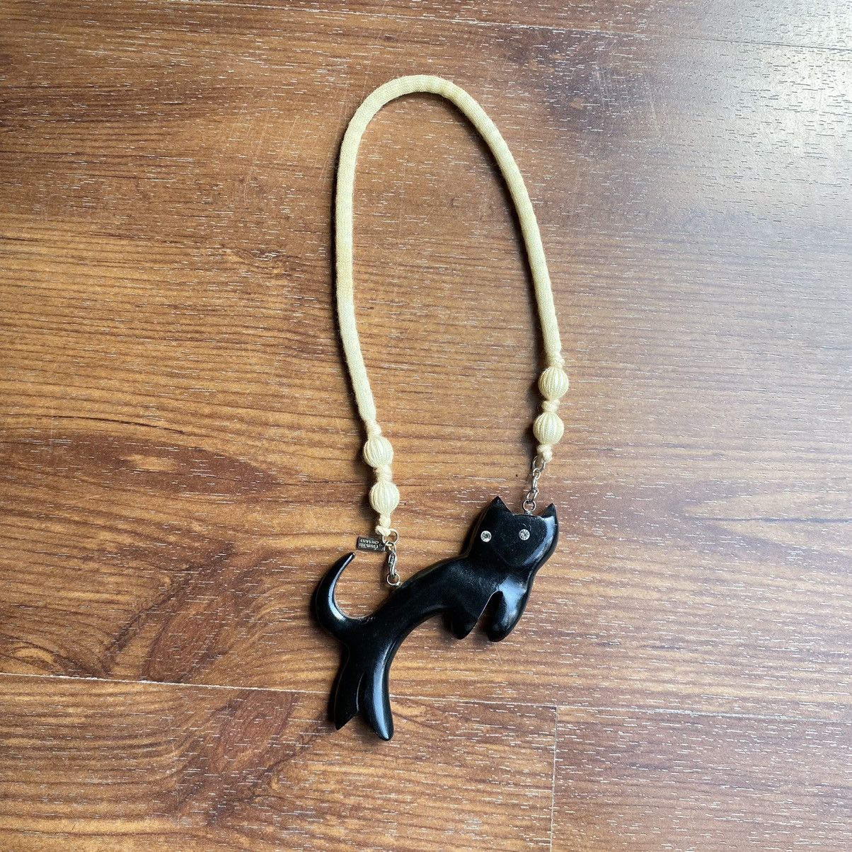 Tsumori Chisato TSUMORI CHISATO Midnight Cat Necklace. Size ONE SIZE - 16 Thumbnail