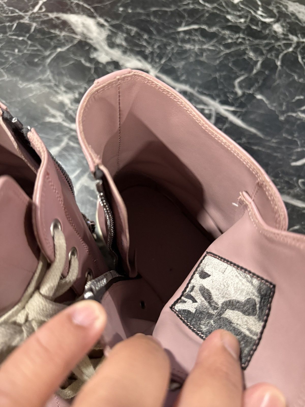 Rick Owens Rick Owens Hi Ramone Size 43 EU / 10 US Size US 10 / EU 43 - 18 Thumbnail