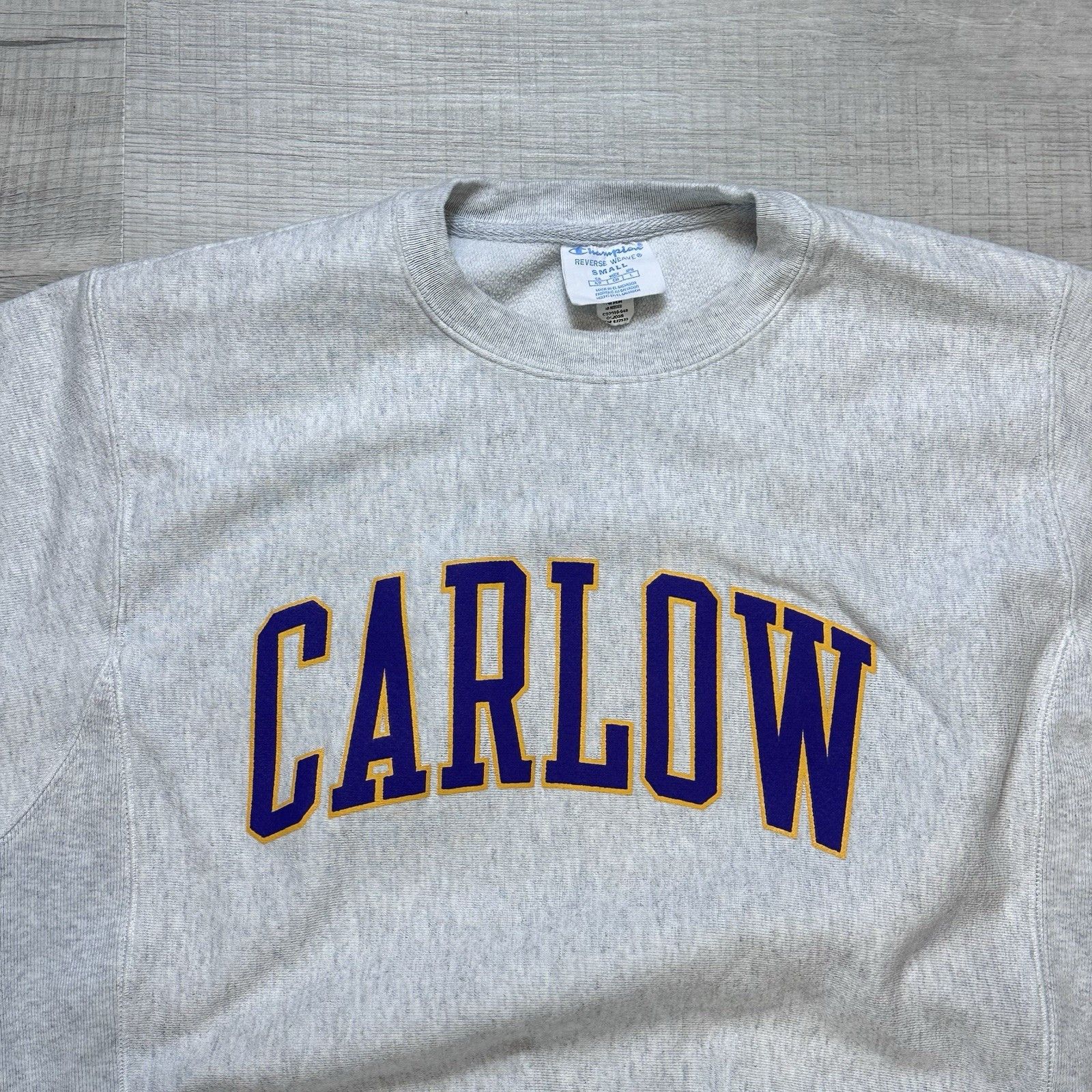 Champion Carlow University Champion Reverse Weave Sweatshirt Small Size US S / EU 44-46 / 1 - 5 Thumbnail