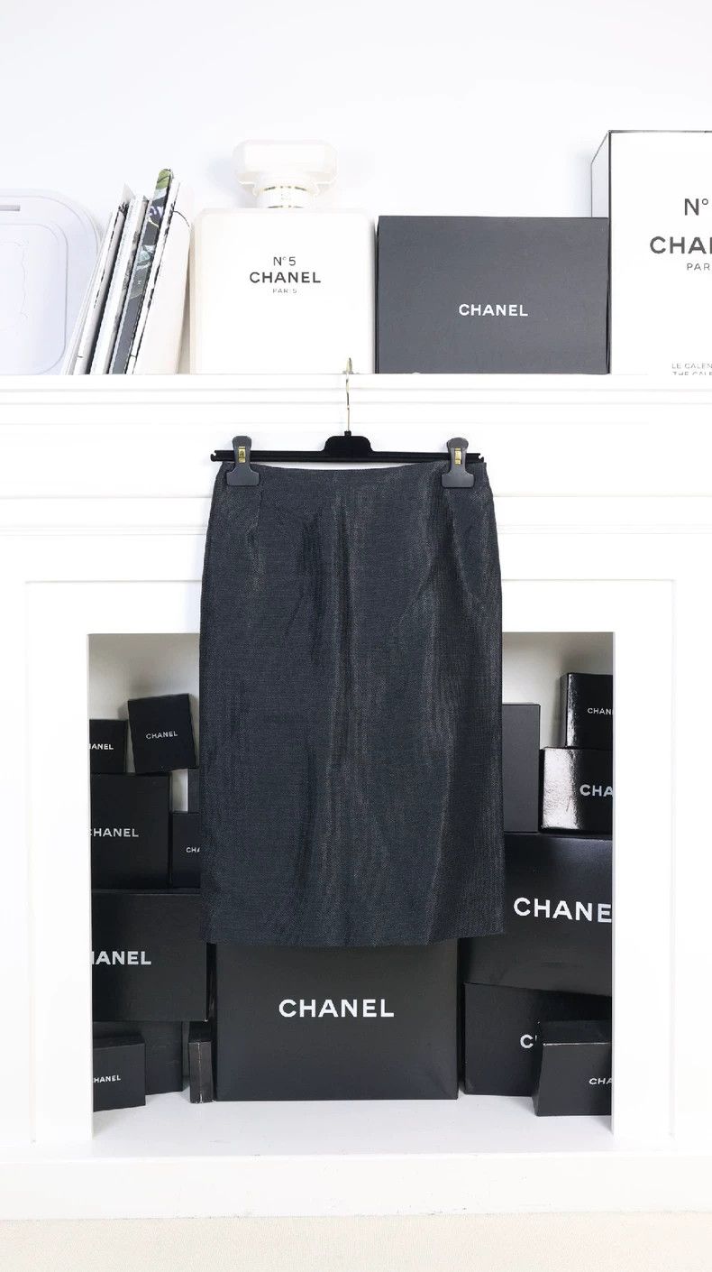 Versace Versace Linen two-pocket suit skirt set Size S / US 4 / IT 40 - 7 Thumbnail