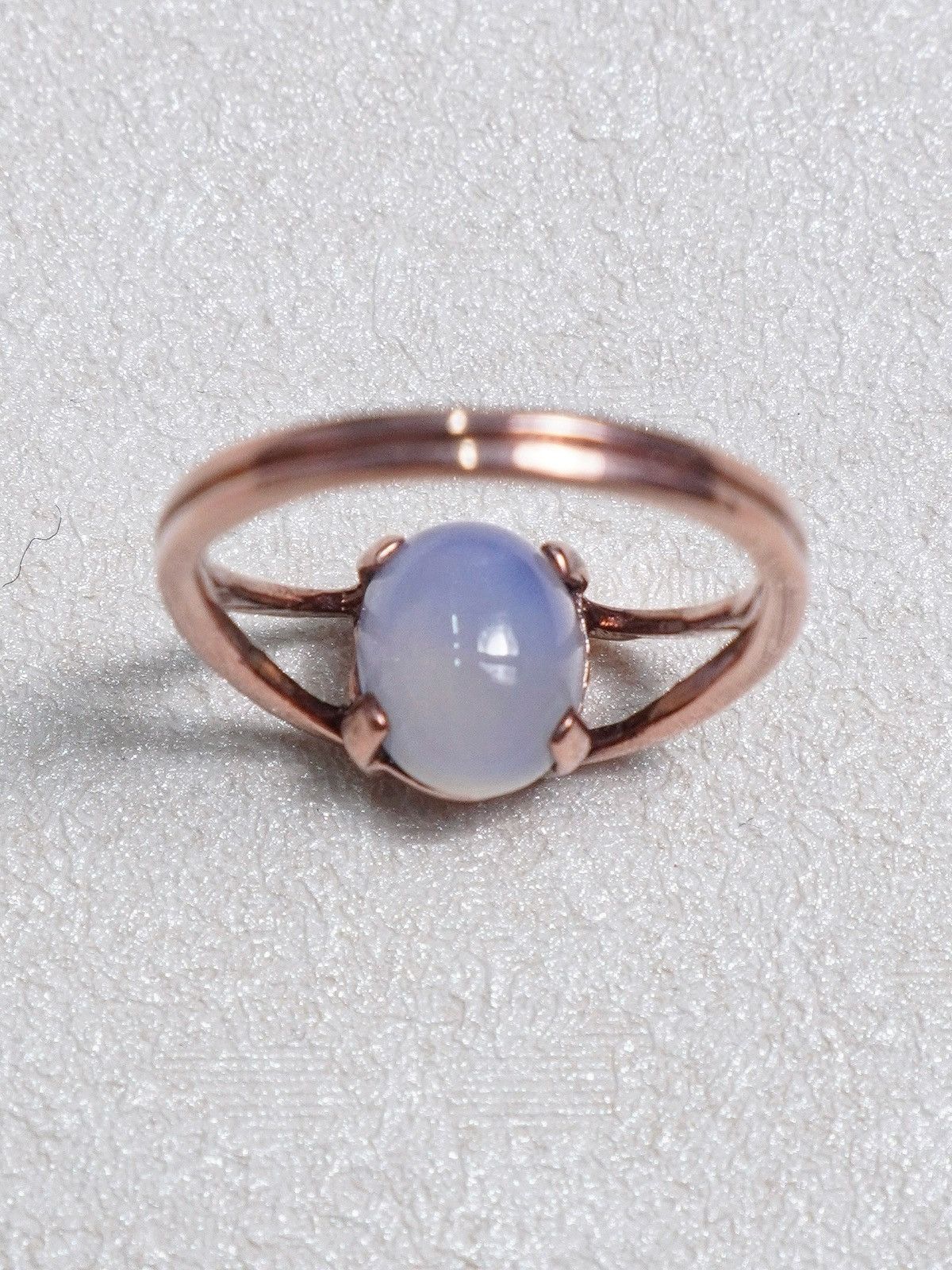 Maison Margiela Martin Margiela Inside-Out Moonstone Rose Gold Silver Ring Size ONE SIZE - 3 Thumbnail