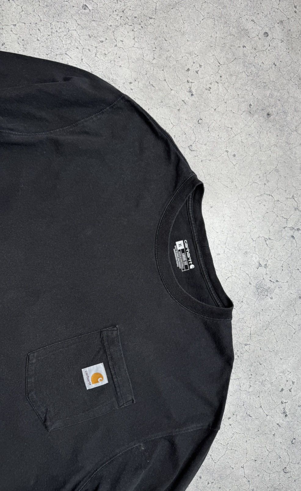 Carhartt × Carhartt Wip × Vintage Carhartt Vintage Pocket Longsleeve Black Size XL Size US XL / EU 56 / 4 - 5 Thumbnail