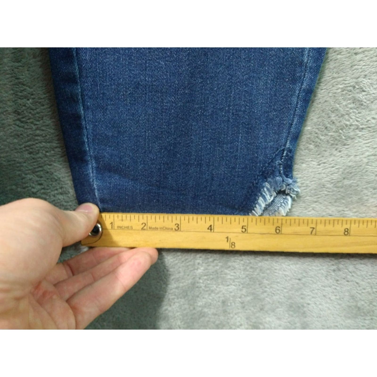 J. Jill J.Jill Jeans Women's 8 Denim Slim Ankle Stretch Mid Rise Blue Authentic Fit Size 30" / US 8 / IT 44 - 6 Thumbnail