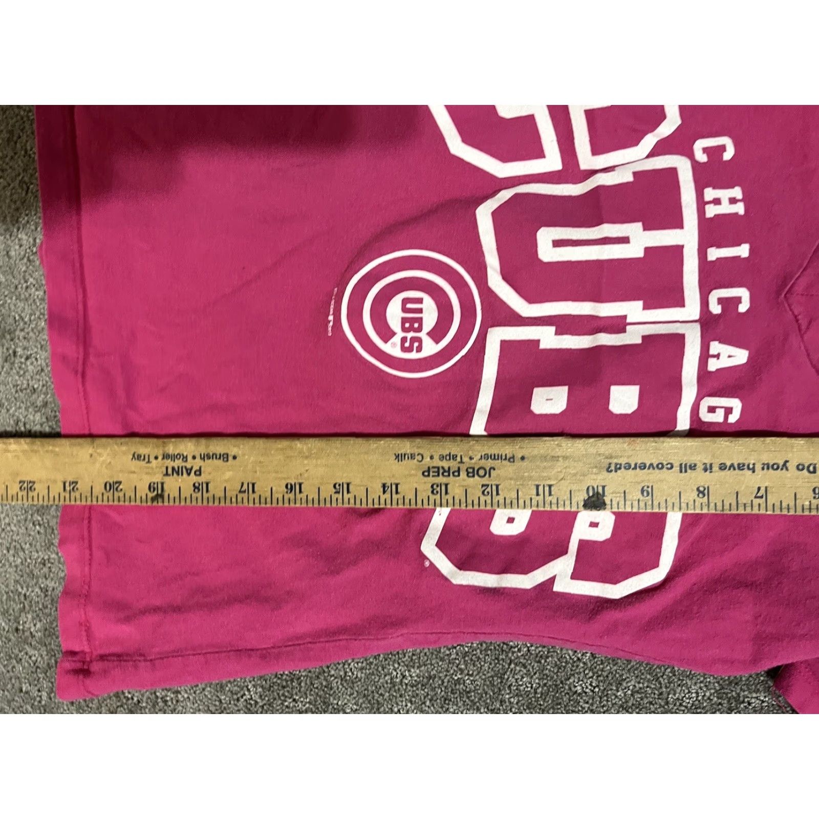 Vintage Genuine Merchandise 5th Ocean Chicago Bear Pink Tank SZ Small V Neck Size S / US 4 / IT 40 - 6 Thumbnail