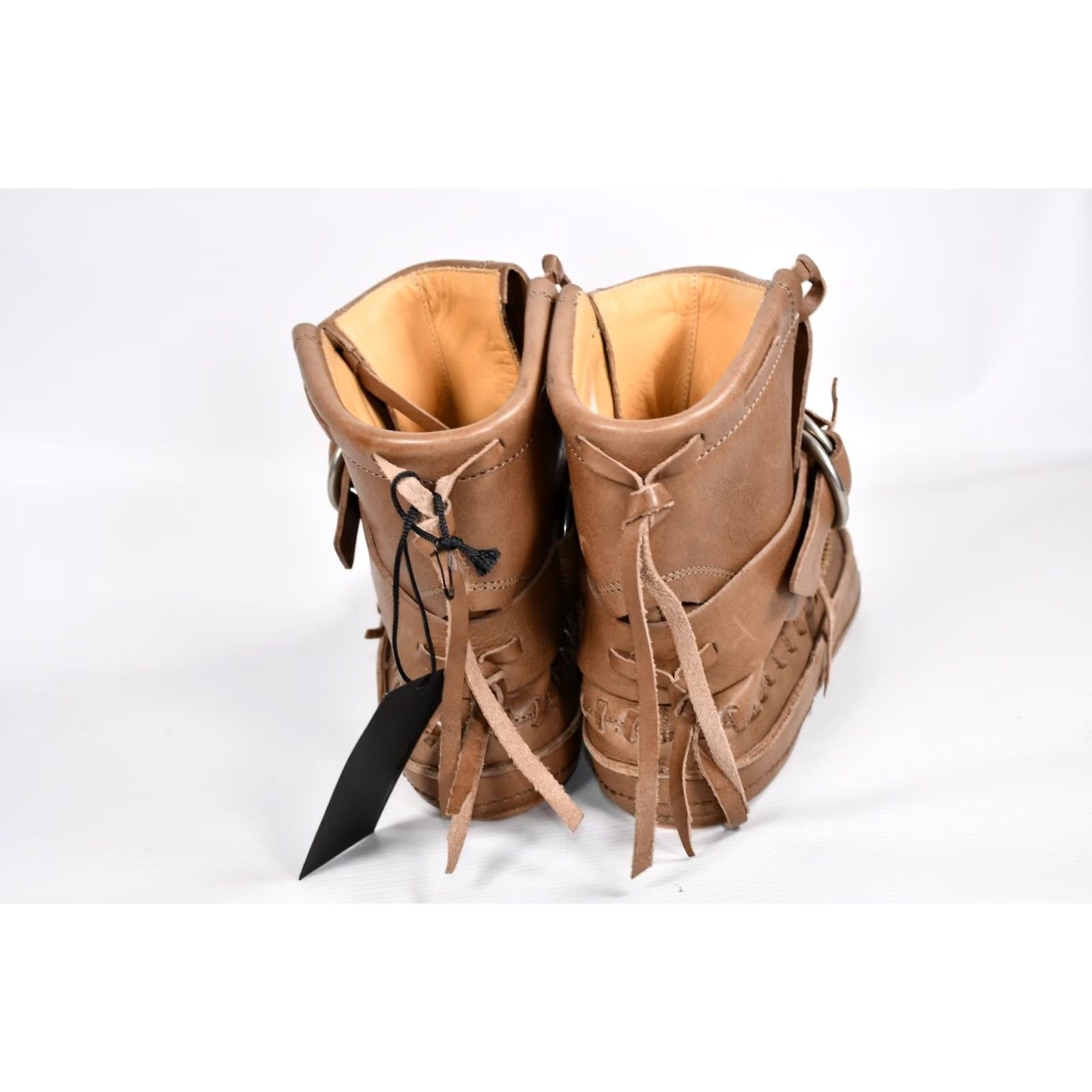 Diesel Diesel Black Gold Boots Leather Men's 10.5 Brown Boots, Diesel Brand, Leather Upper & Insole, Italy, Size US 10.5, EU 44, UK 9.5, Vintage No, Boots Size US 11 / EU 44 - 3 Thumbnail