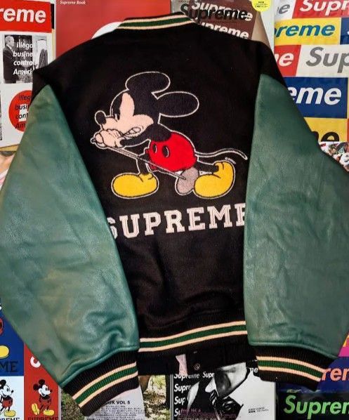 Number (N)ine × Supreme supreme x number nine varsity jacket Size US M / EU 48-50 / 2 - 1 Thumbnail