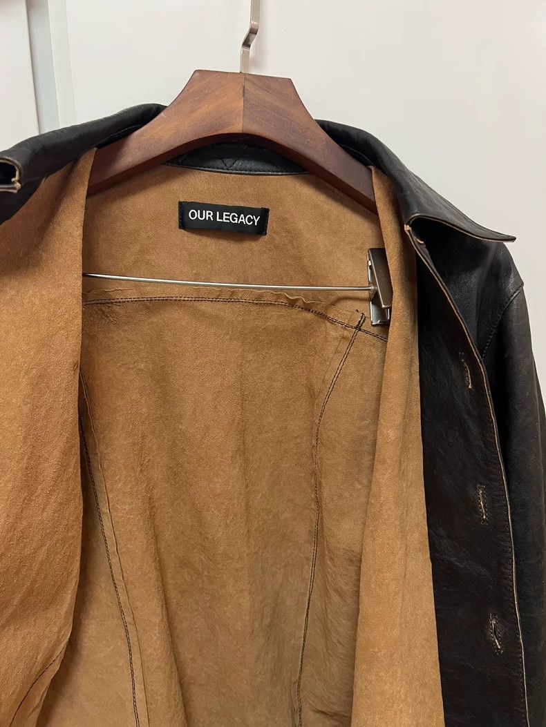 Our Legacy Our Legacy size46 Sheepskin shirt jacket Size US S / EU 44-46 / 1 - 6 Thumbnail