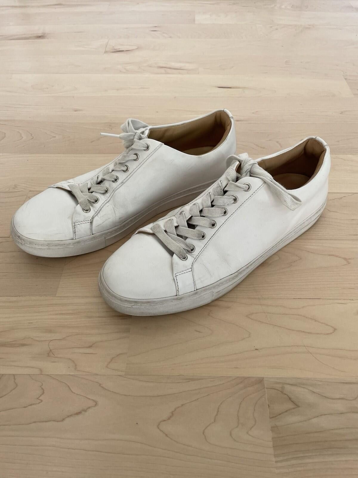 Thursday Boot Company Thursday Boot Co Premier Low Top Leather Sneaker White 11 Size US 11 / EU 44 - 2 Thumbnail