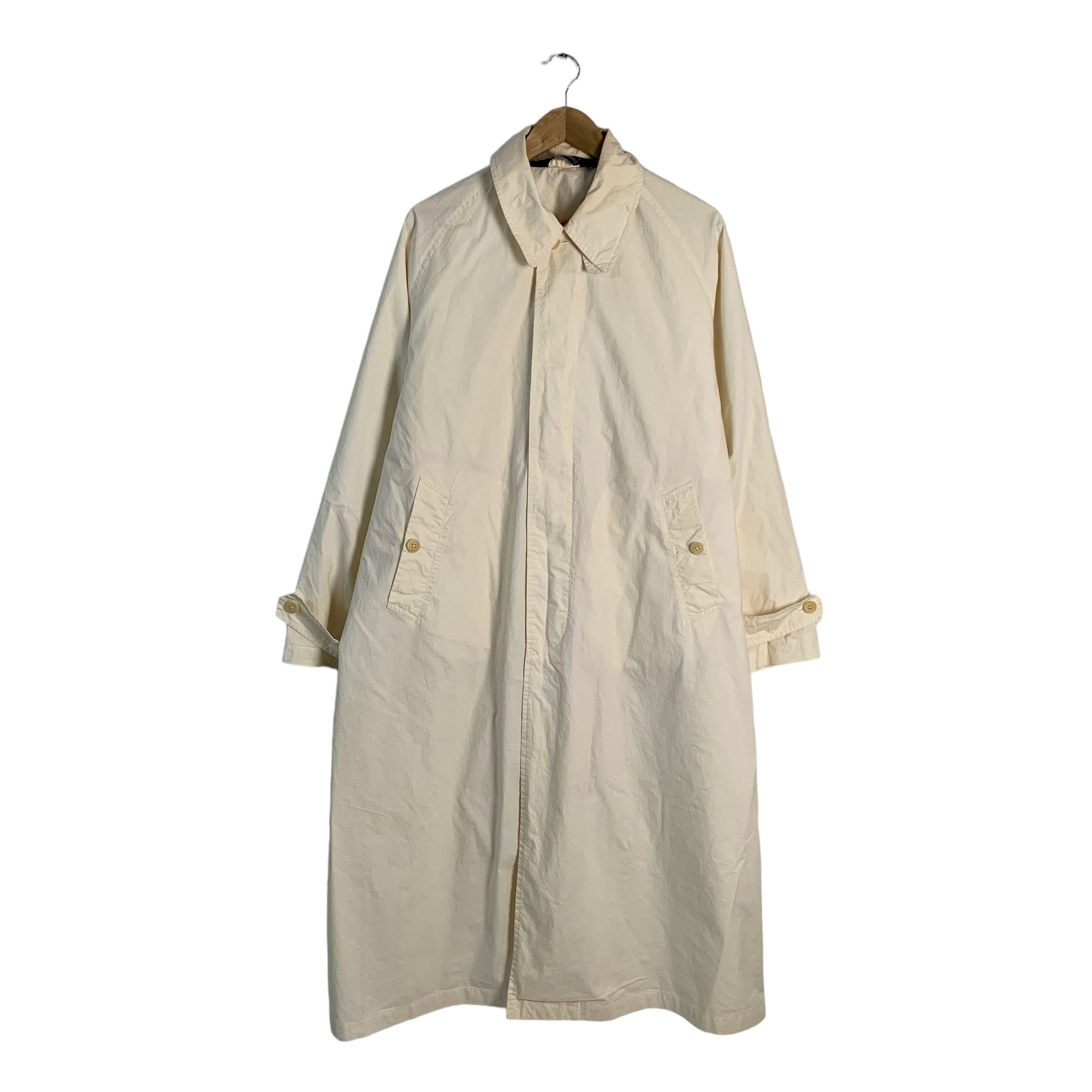 image of Polo Ralph Laurent Overcoat in Beige, Men's (Size Medium)