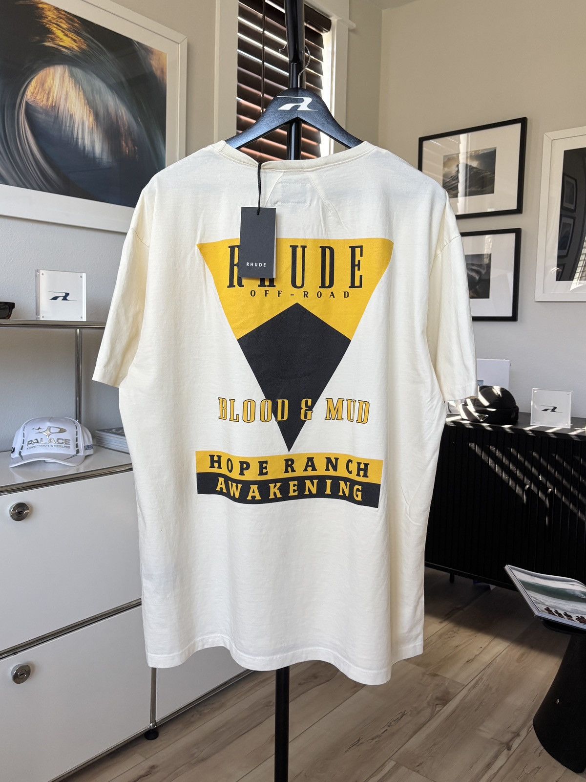 🐎 RHUDE HOPE RANCH GRAPHIC LOGO TEE