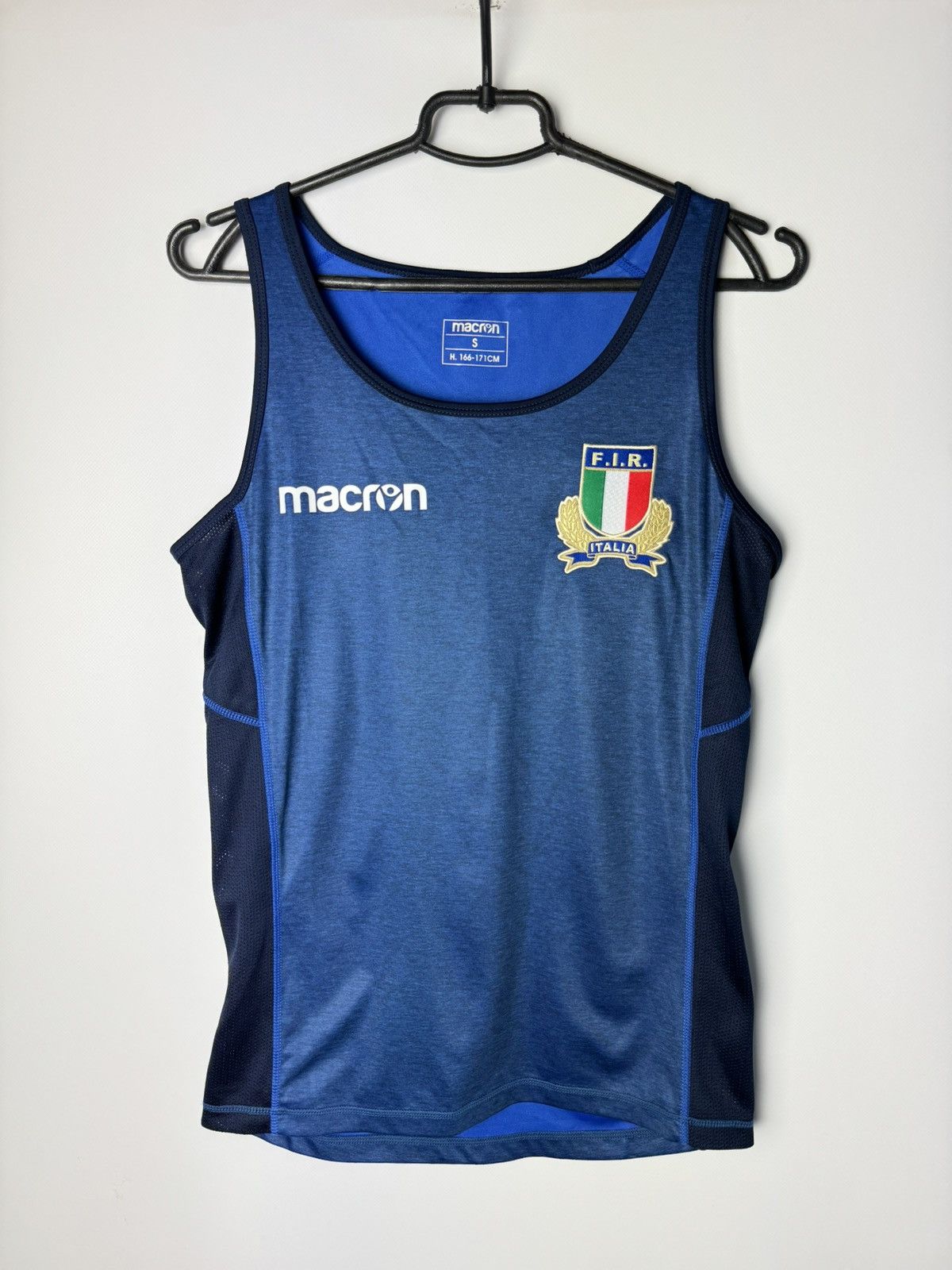 Macron FIR Italy 2018 Rugby Shirt Jersey Macron size S Size US S / EU 44-46 / 1 - 1 Thumbnail