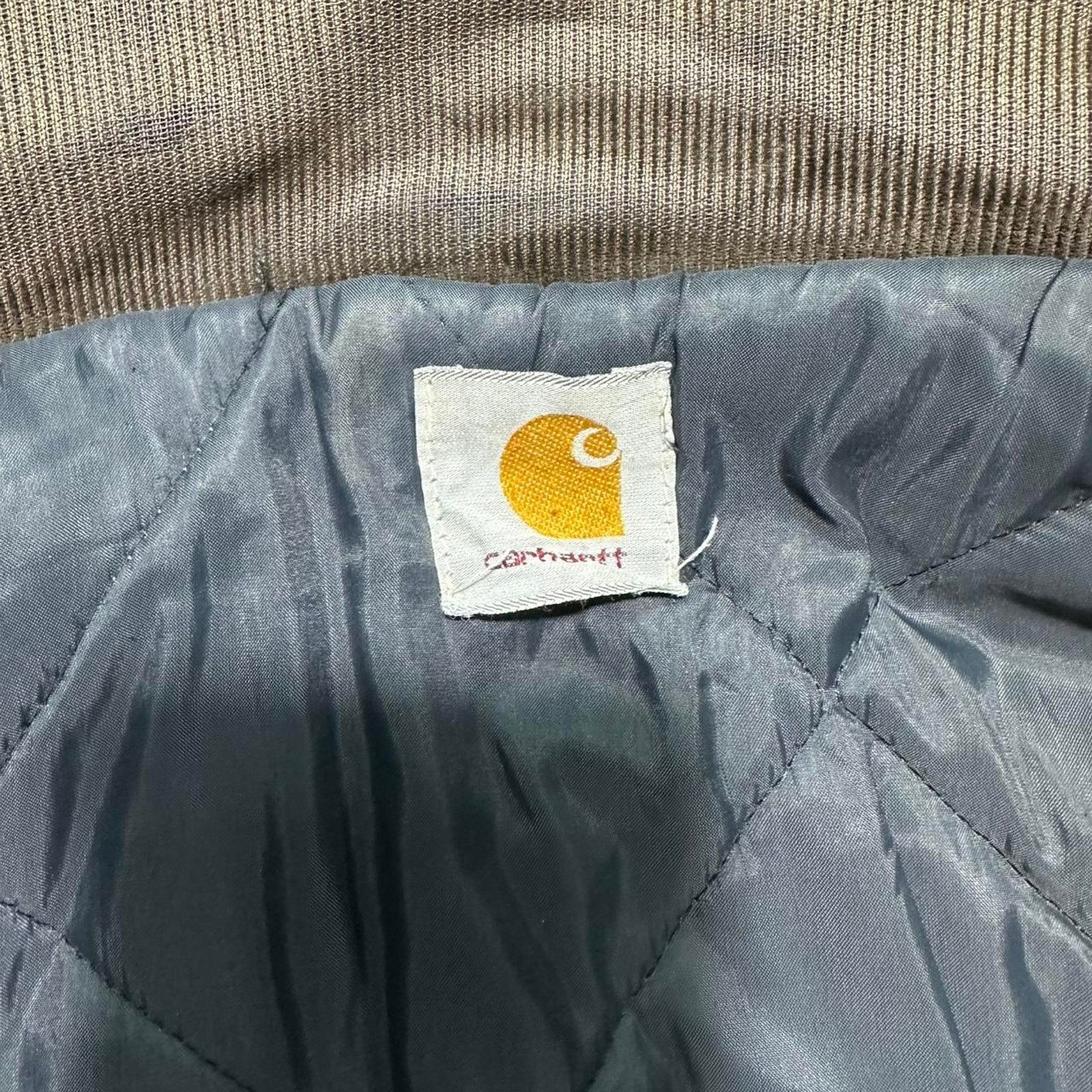 Carhartt Vintage Carhartt Faded Distressed Chore Jacket Mens XL Brown Size US XL / EU 56 / 4 - 5 Thumbnail