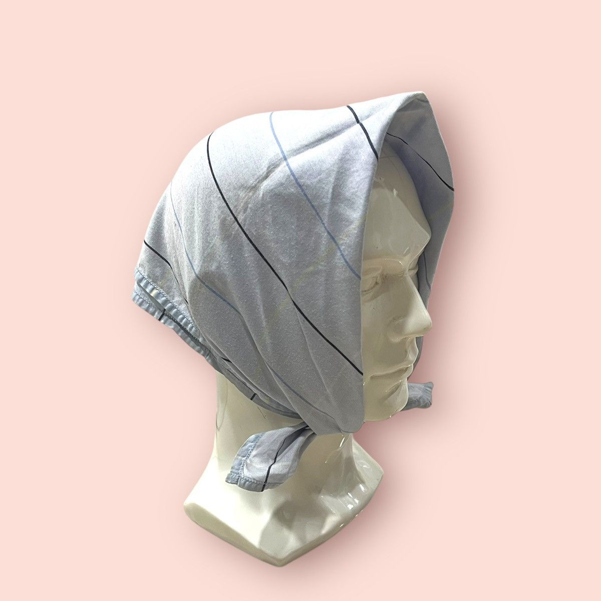 Burberry × Designer VINTAGE BURBERRYS LIGHT BLUE PLAID BANDANA/HANDKERCHIEF Size ONE SIZE - 3 Thumbnail