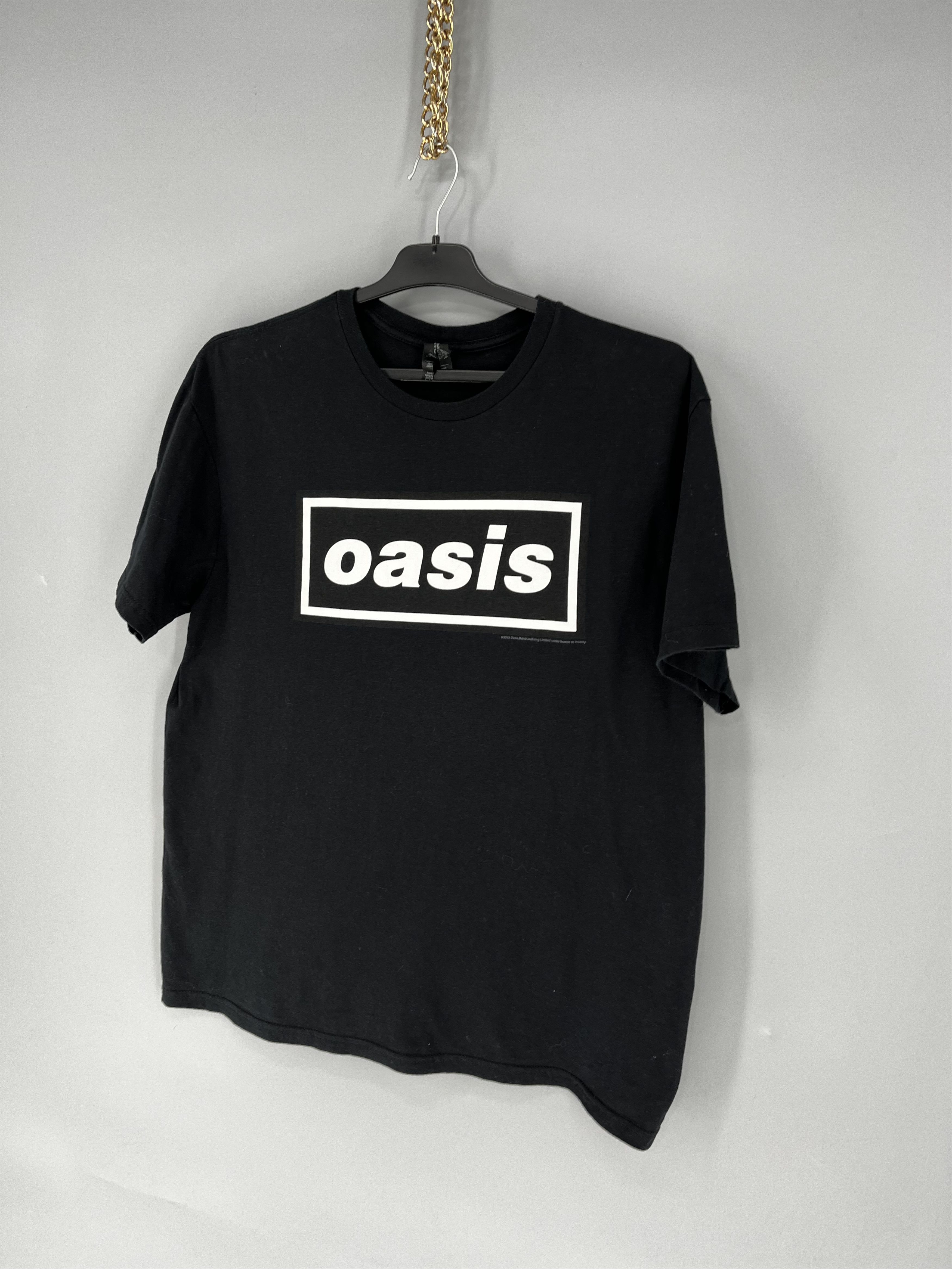 Band Tees Vintage Oasis 2022 Y2K Box Logo Sky White T Shirt Size US L / EU 52-54 / 3 - 3 Thumbnail