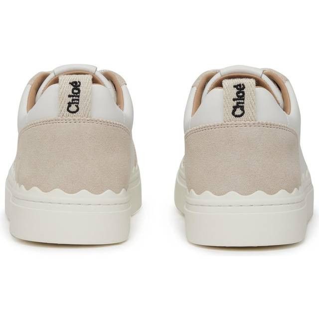 o1loc1c1024 Lauren Sneakers in White-Beige
