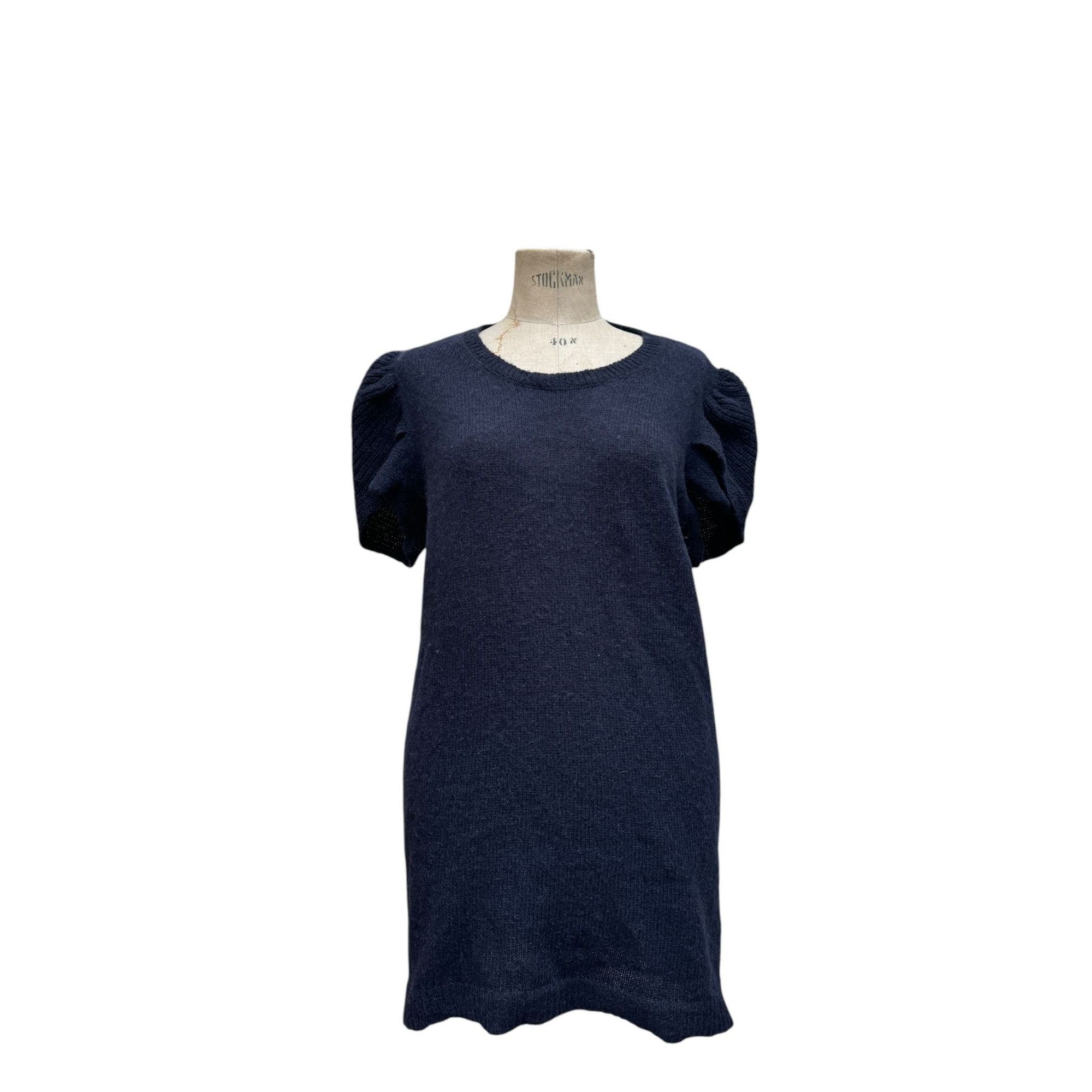 Miu Miu Navy wool dress Size M / US 6-8 / IT 42-44 - 1 Thumbnail