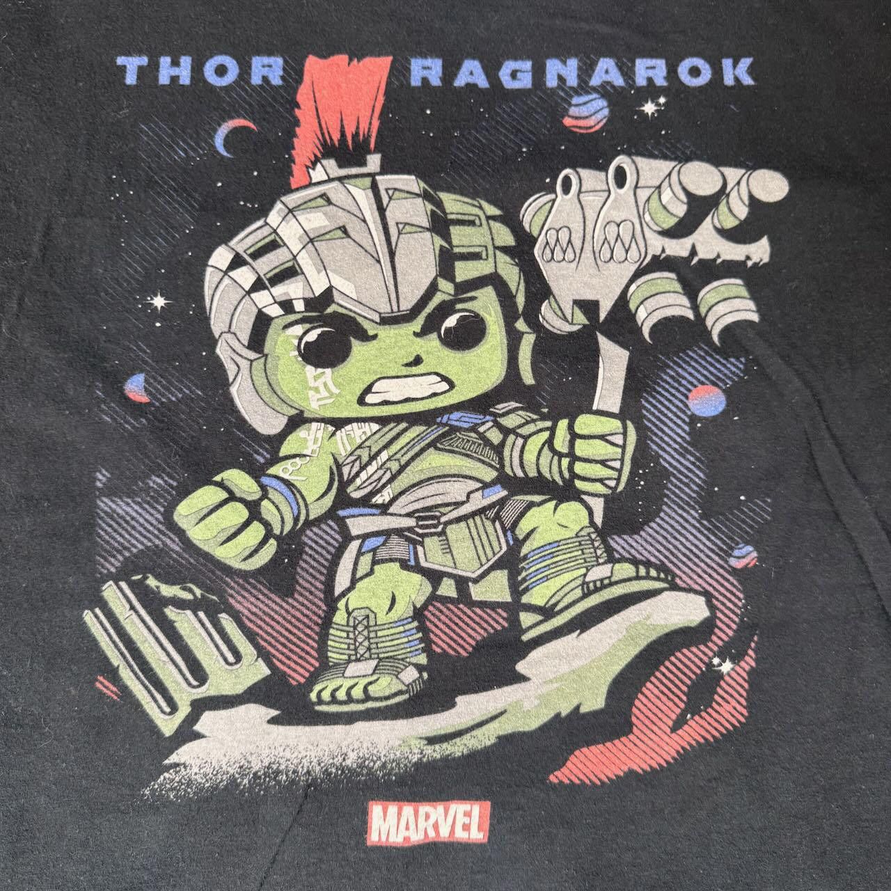 Designer Funko Pop! Thor Ragnarok Hulk T-Shirt Adult 2XL Size US L / EU 52-54 / 3 - 2 Thumbnail