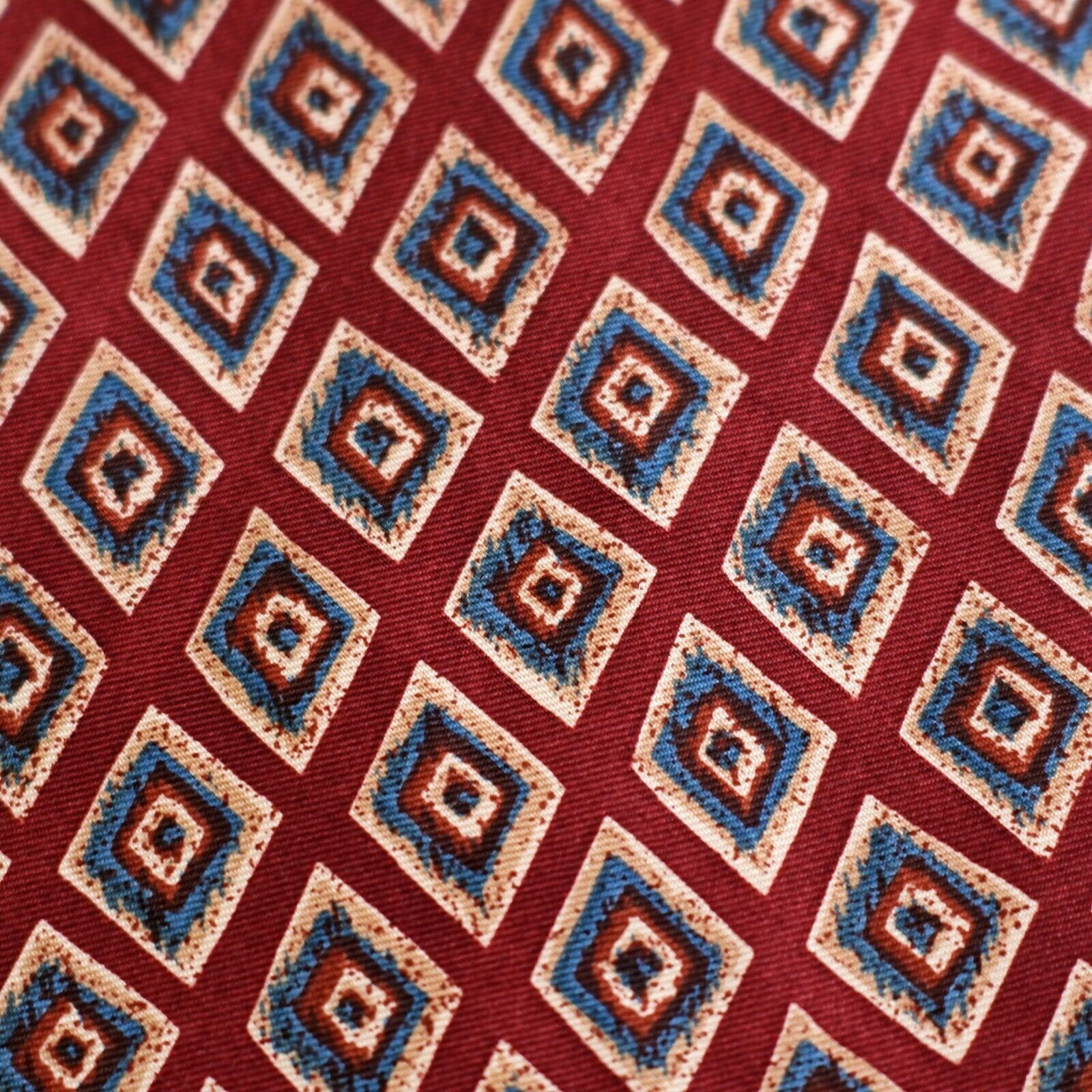 Designer Repp LTD Big Tall Athetic Red Teal Geometric Print Long Si Grailed