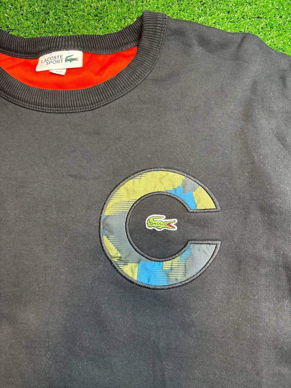 Lacoste Lacoste y2k Big embroidered logo Sweatwear Size US XL / EU 56 / 4 - 2 Thumbnail