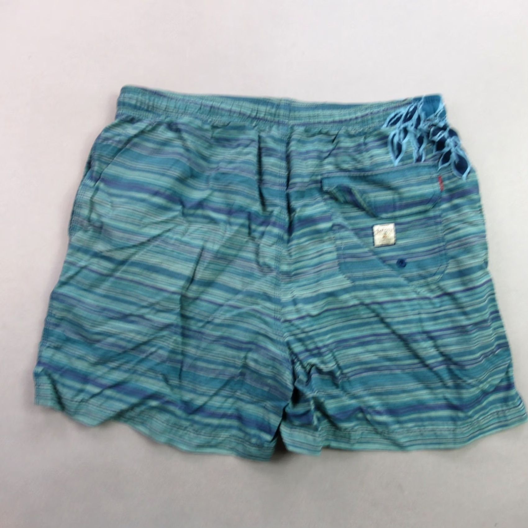 Tommy Bahama Tommy Bahama Shorts Mens Board Shorts Floral Swim Blue Nylon Knit Pockets Lightweight Beach Coordination: Mens, Medium, Blue, Floral, Board Shorts Size US 31 - 5 Thumbnail